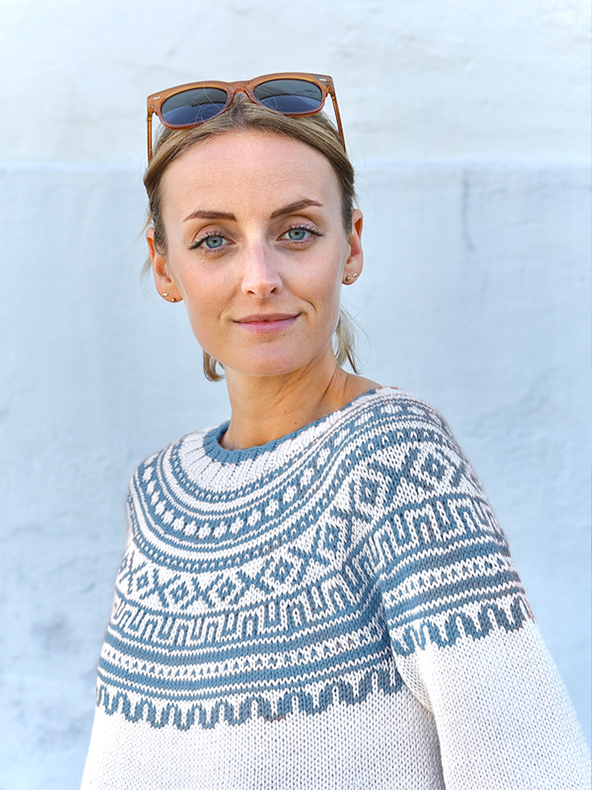 SETA sweater lys blå