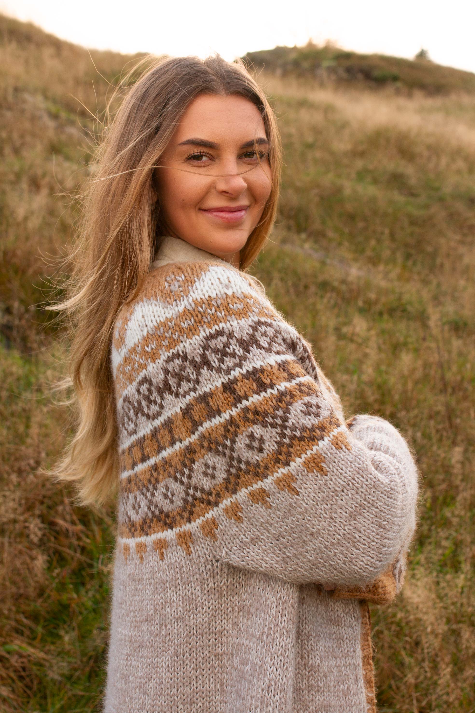 SIGGJO jakke lys beige