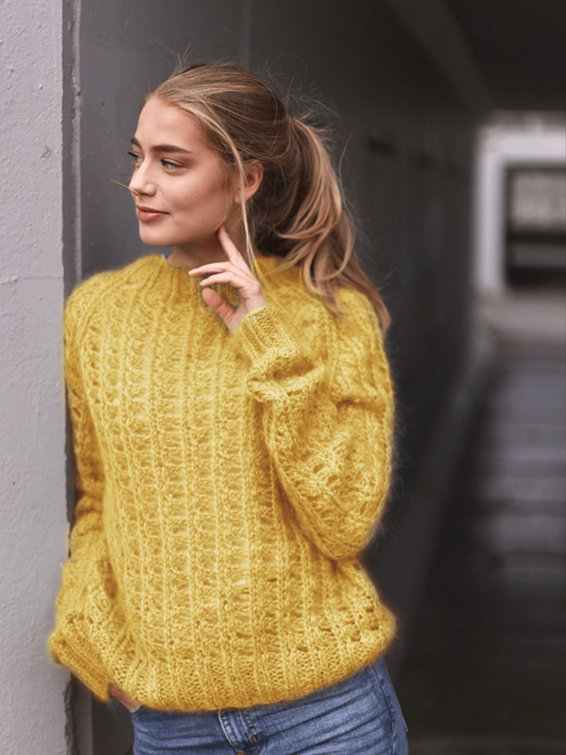 SO HALLY sweater gul