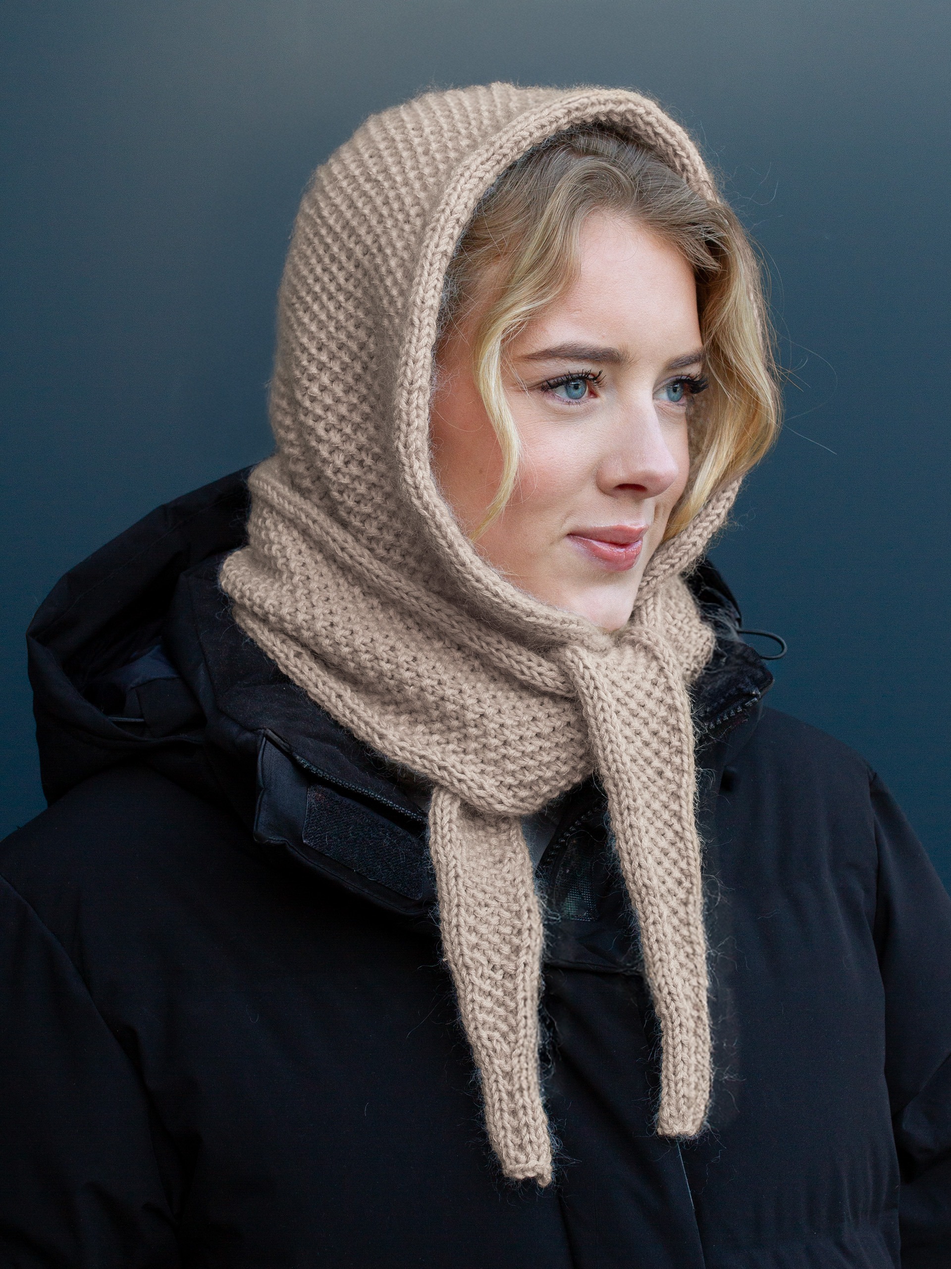 521M-01a Softie hættesjal