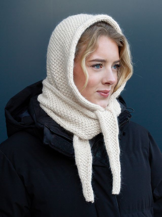 521M-01g Softie hættesjal