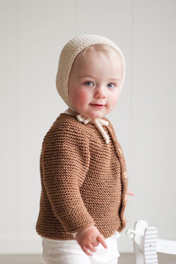 SOMMERJAKKA faded brown