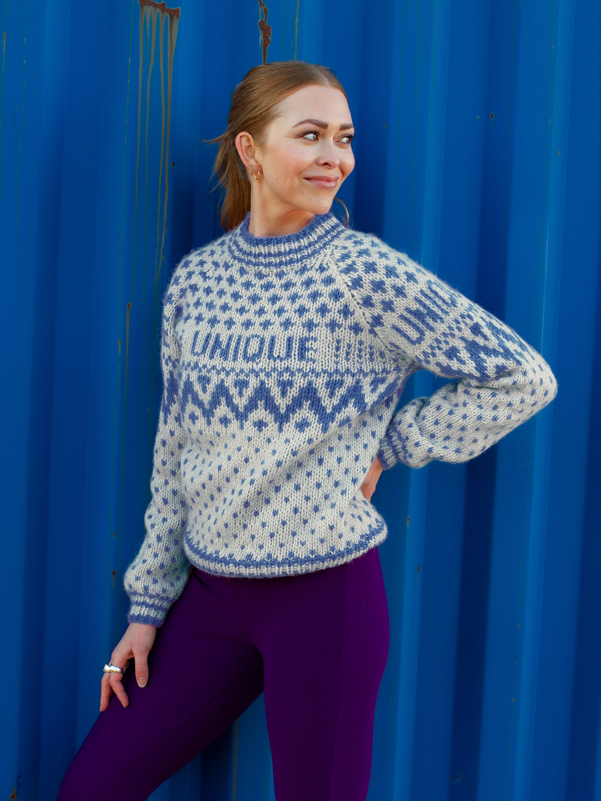 321K-07i STATEMENT UNIQUE sweater