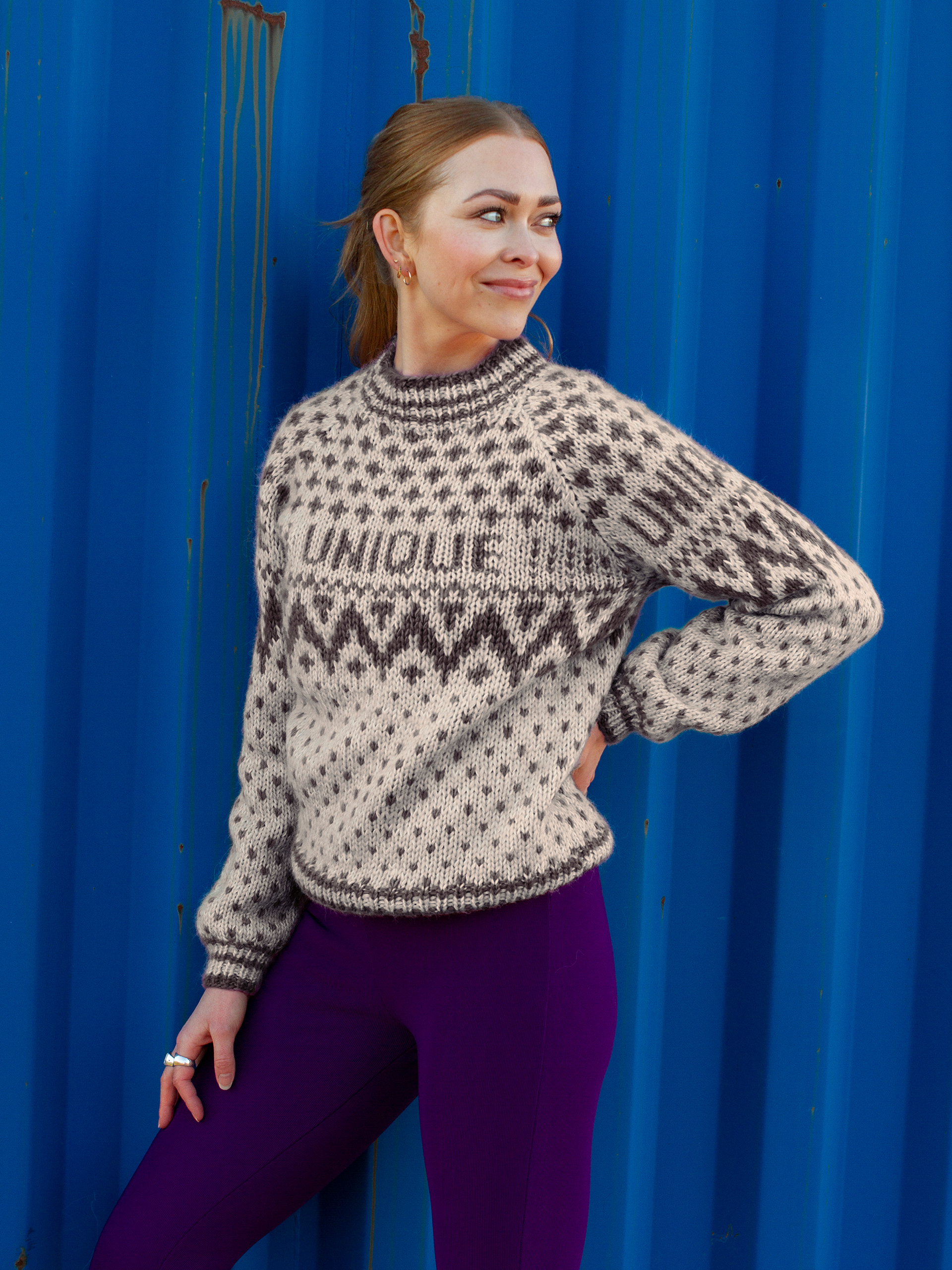 321K-07g STATEMENT UNIQUE sweater