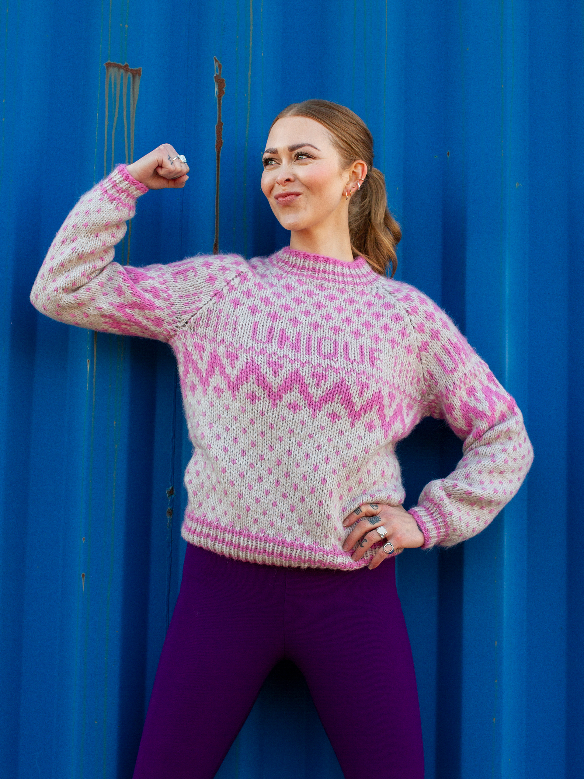 321K-07i STATEMENT UNIQUE sweater