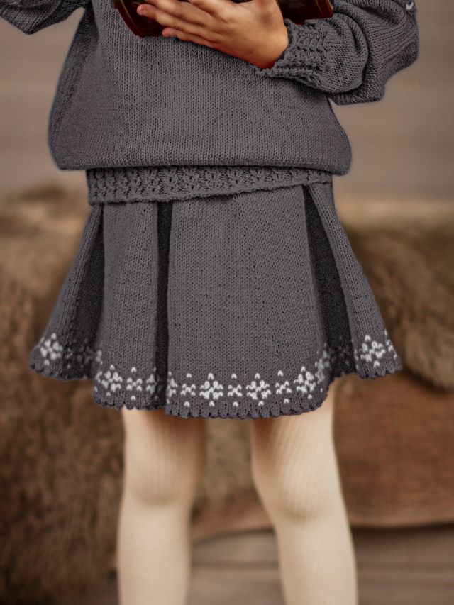 STJERNESKØRT koksgrå