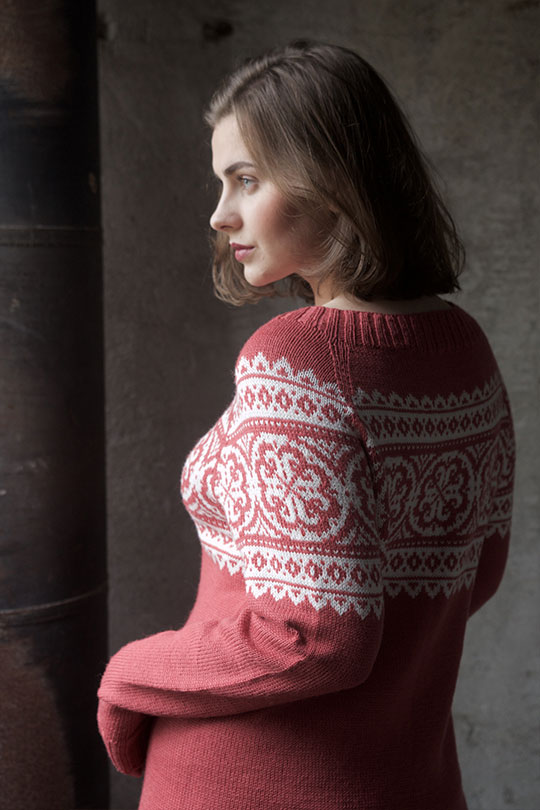 PAULINE støvede rød 