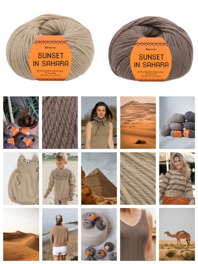 Sunset in Sahara-pakken