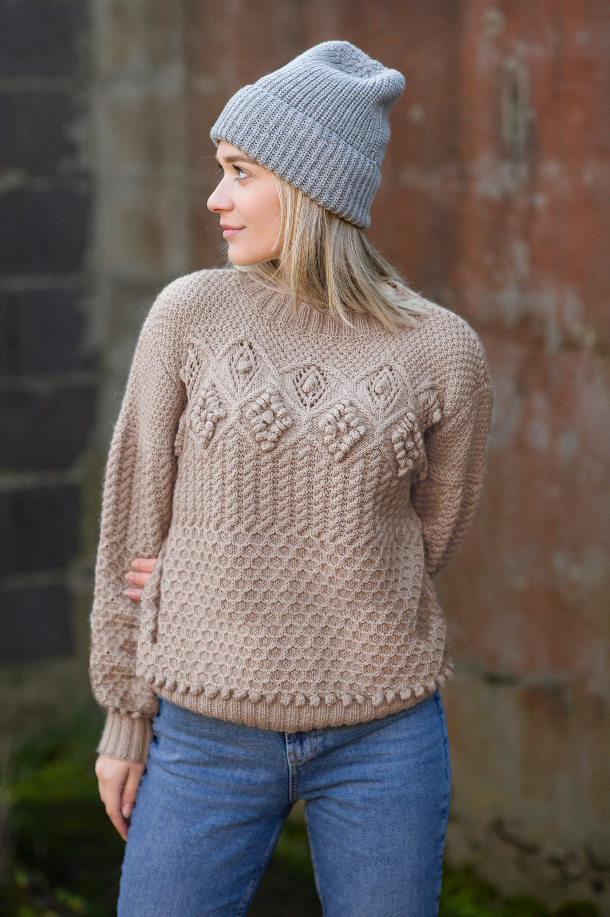 SUZANNE trøje beige