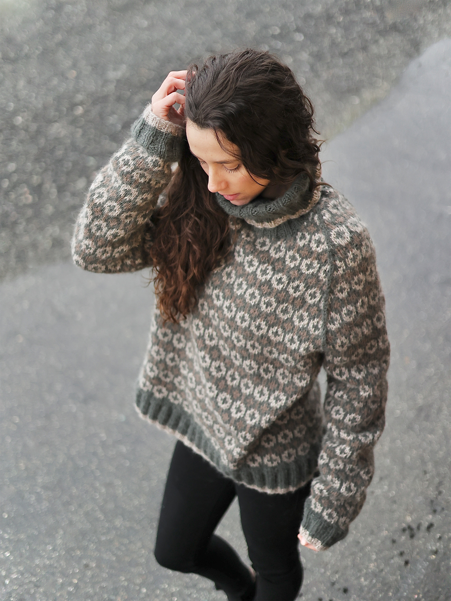 SVALASTOG LUN dame grön/beige