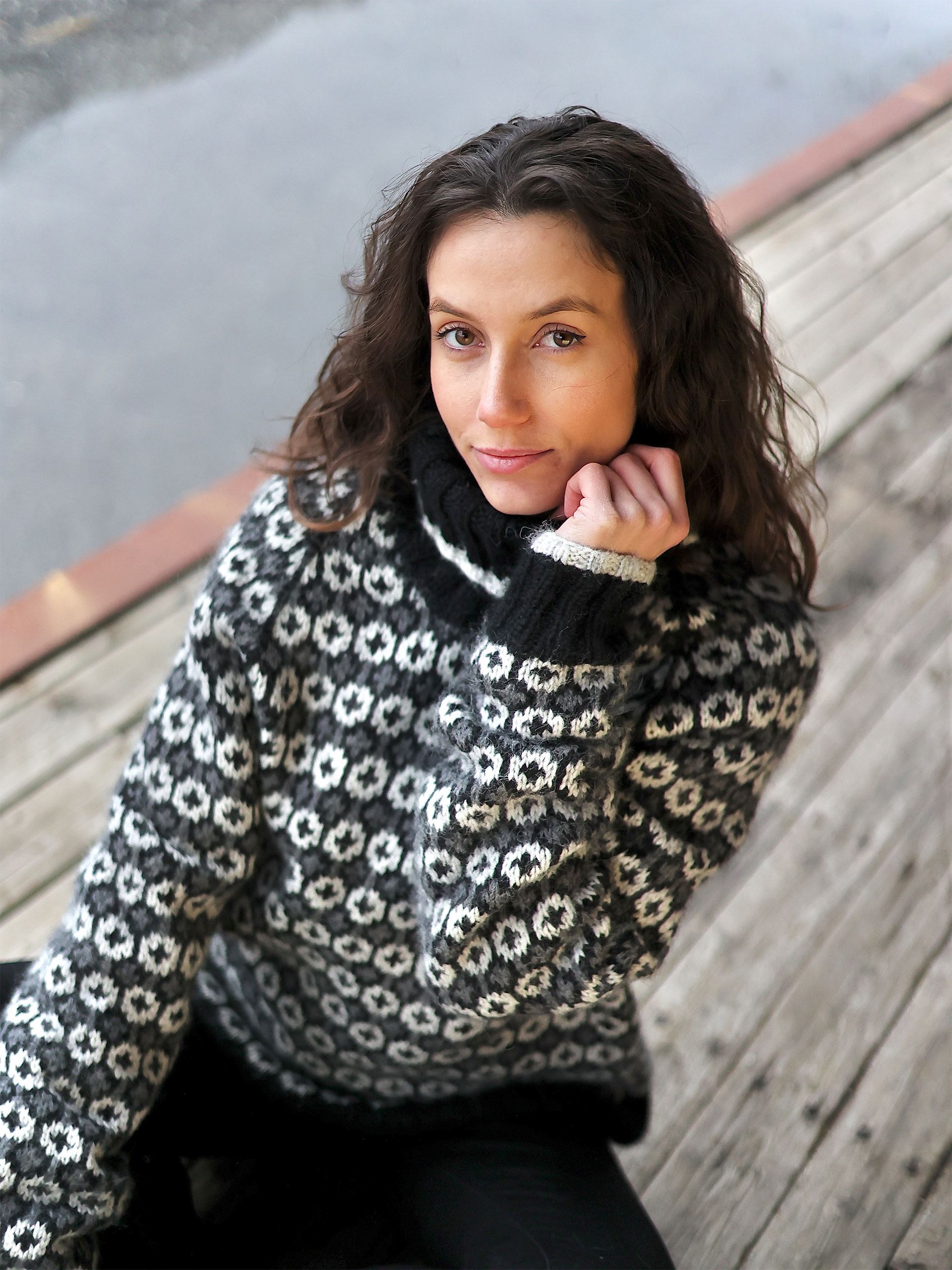 SVALASTOG LUN dame sort/grå