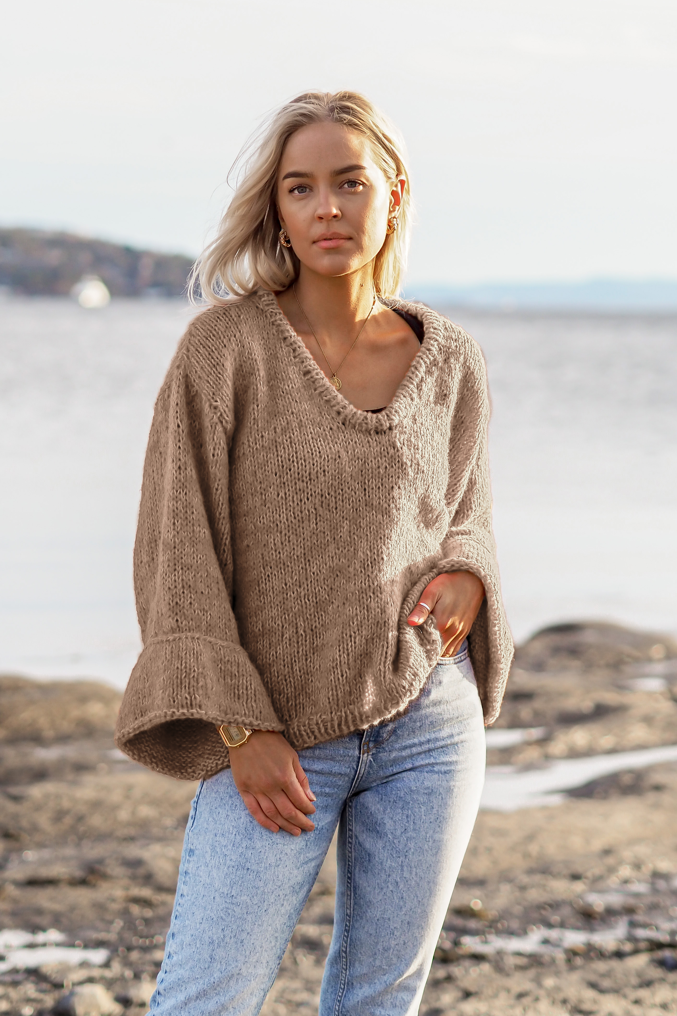 TAGETES sweater camel