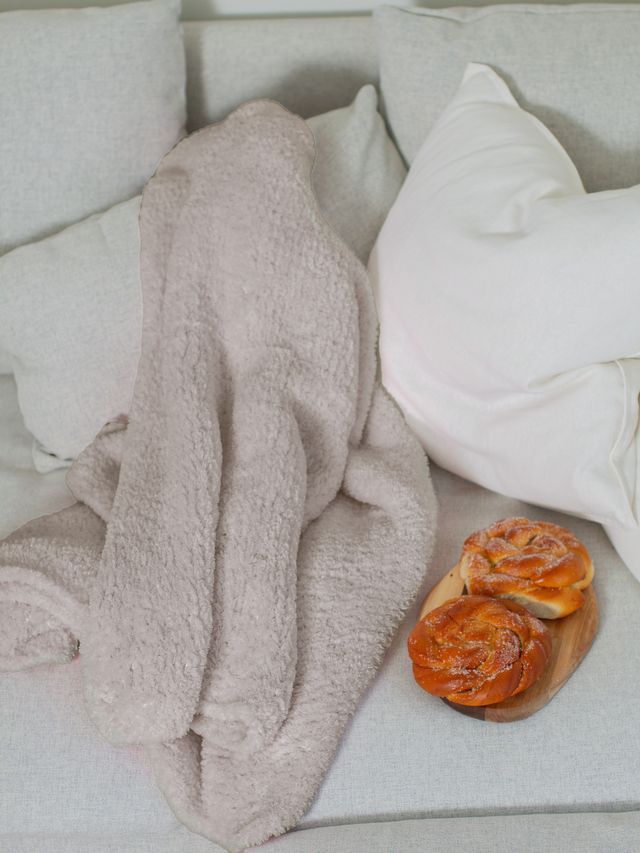 24024-G Teddy hug teppe - Natur