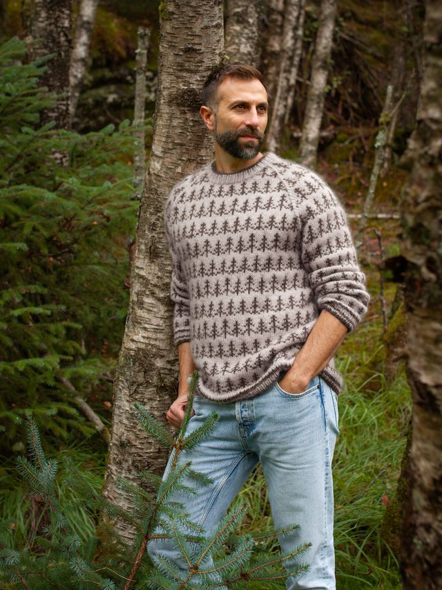 424K-10b TREETOP bluse herre