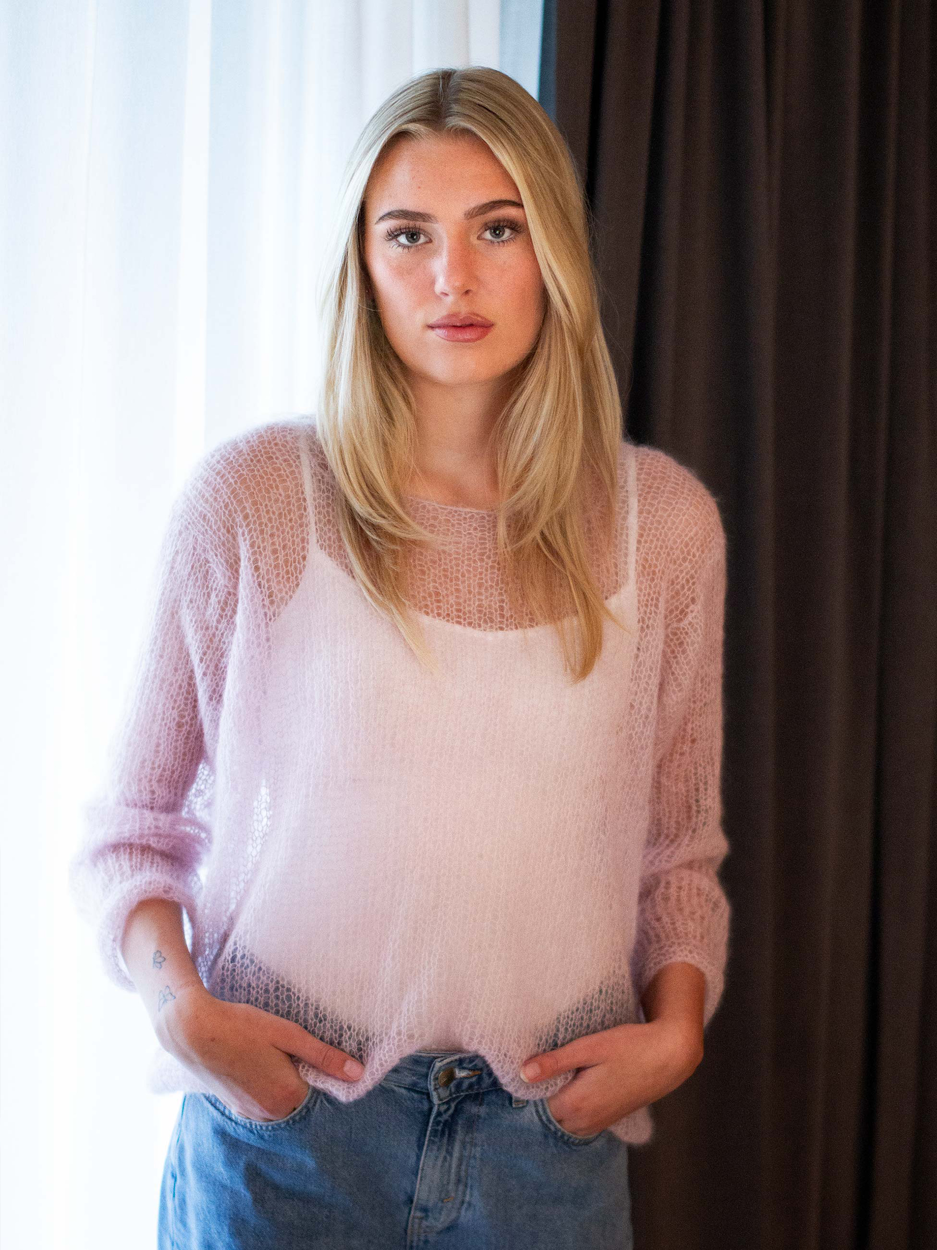 UNISONO sweater rosa