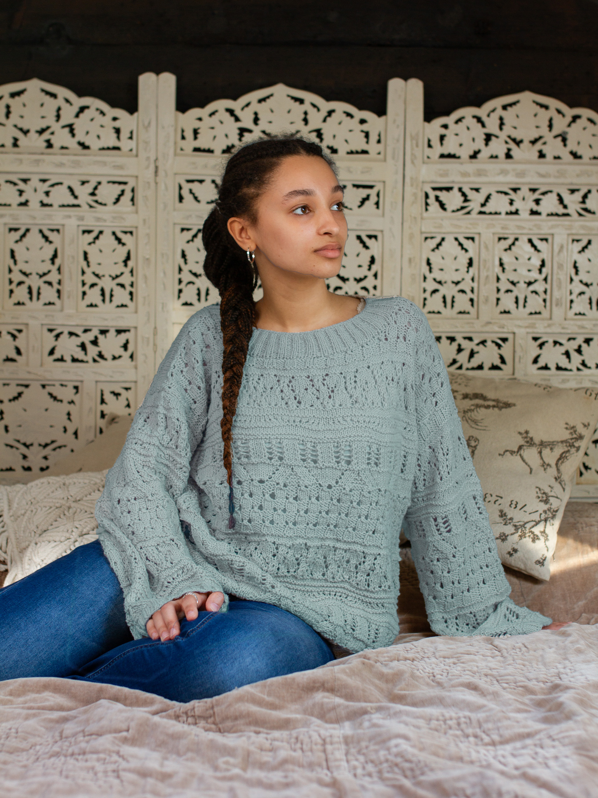 323K-10p VAGABOND bluse