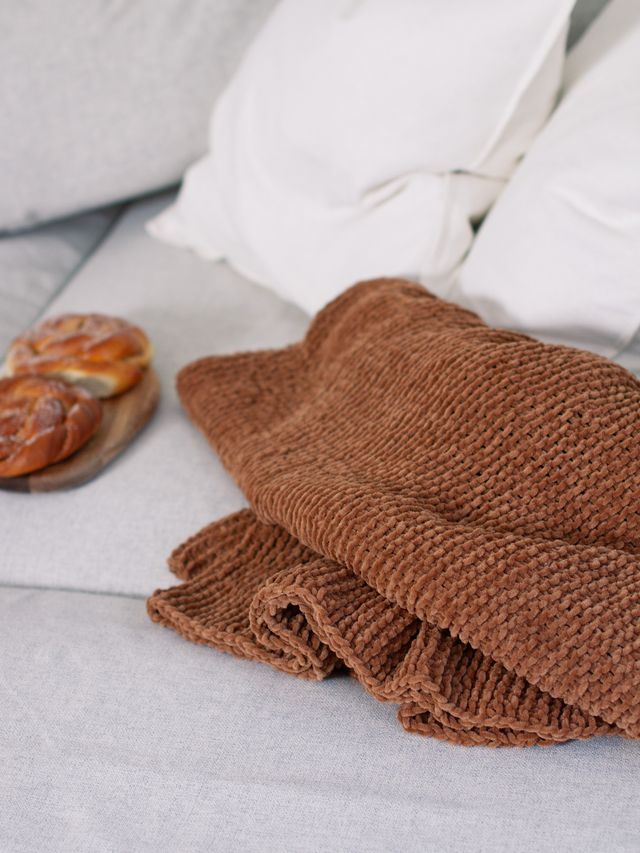 24024-B Velvet touch teppe - Kamel