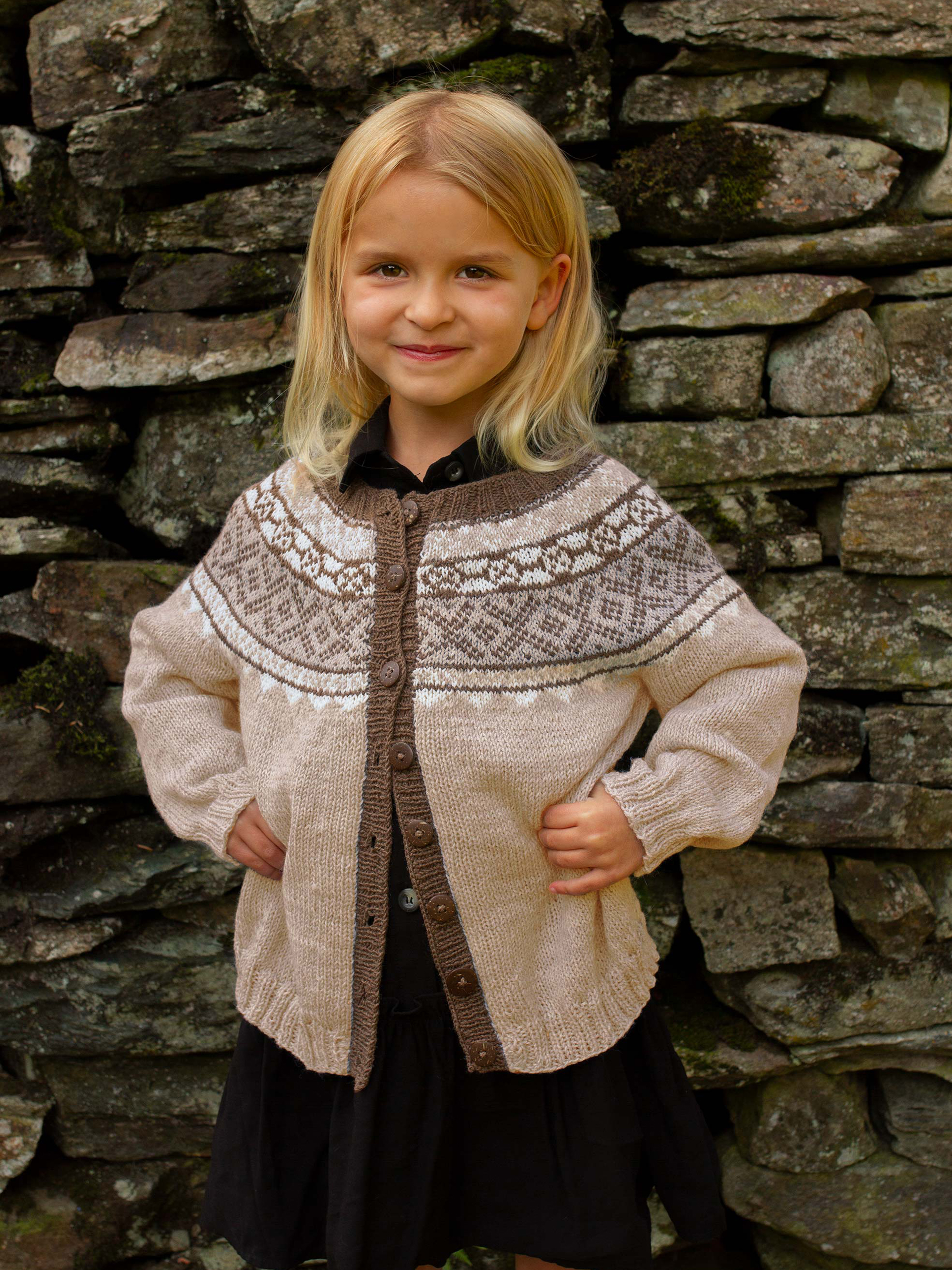 VIGGA cardigan beige