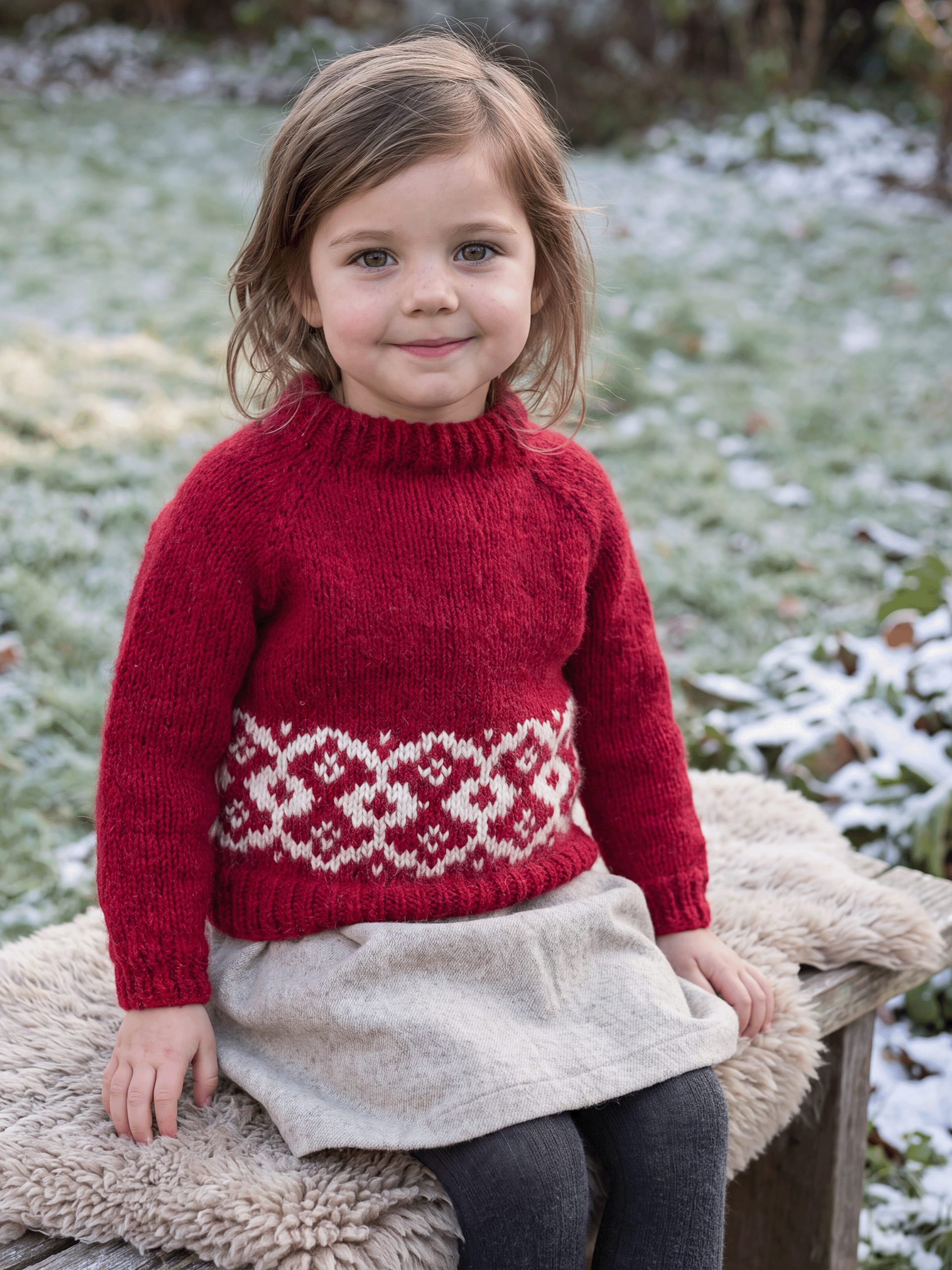 621VL-04a Vintra sweater barn
