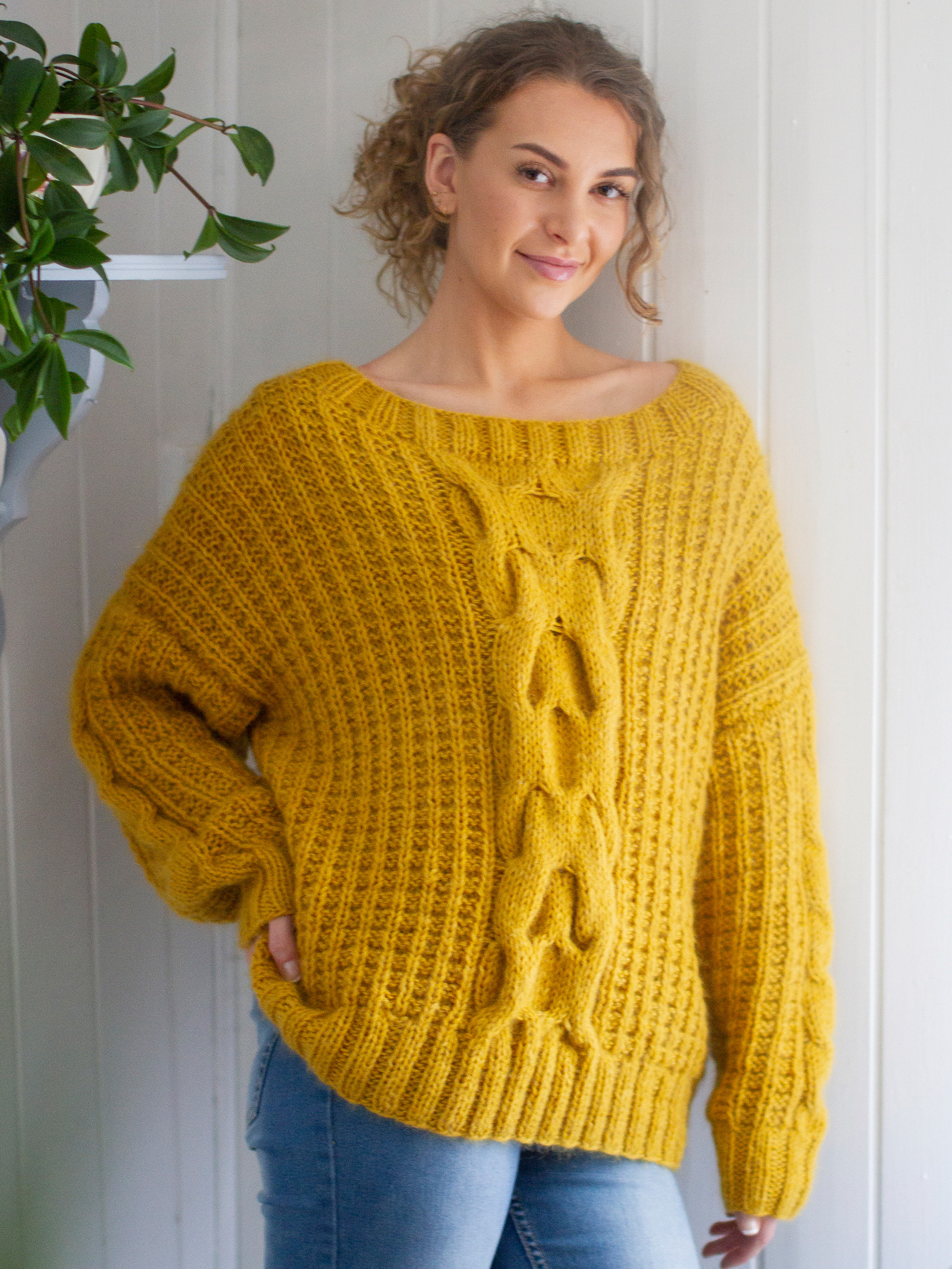 VIVENDEL bluse gylden gul