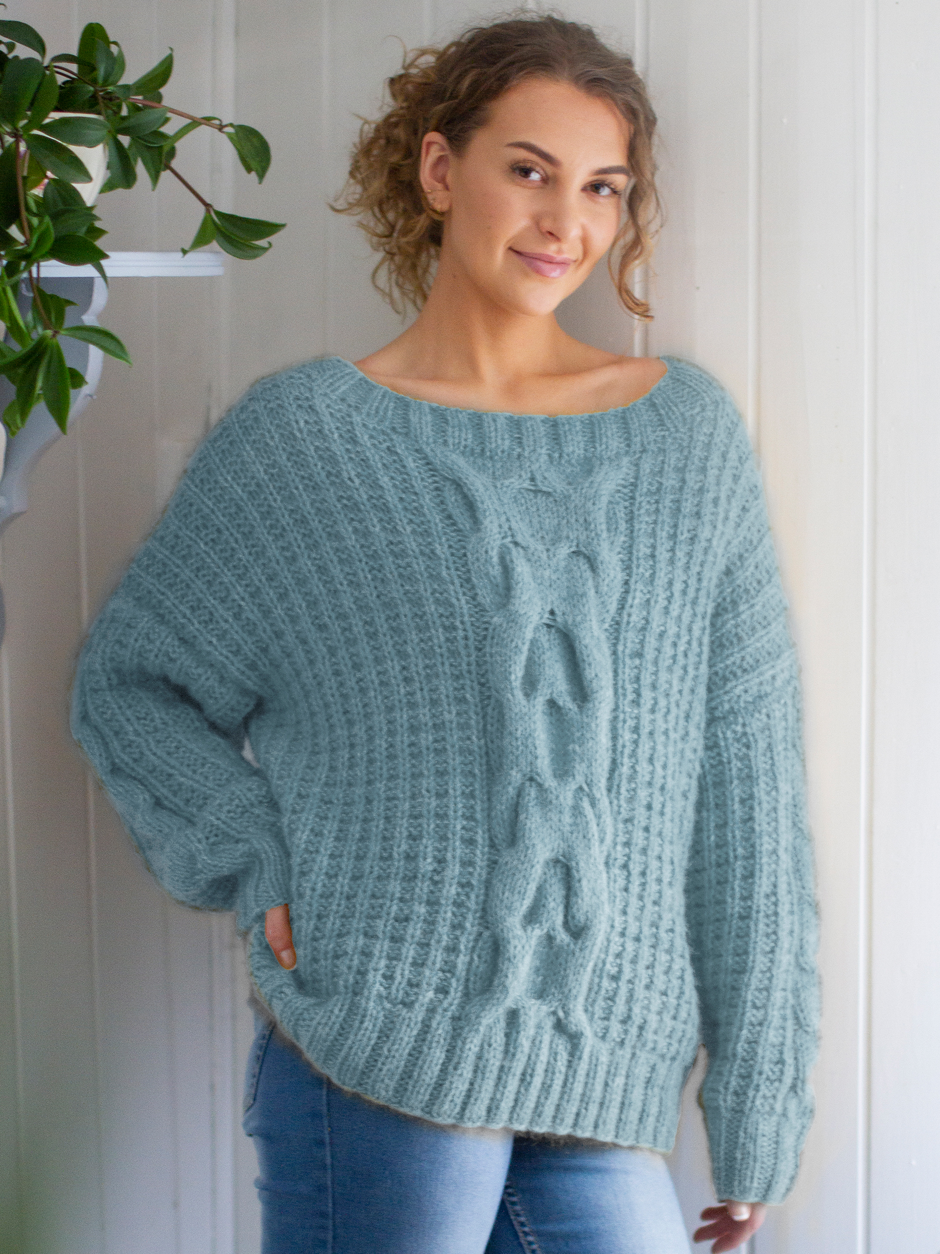 VIVENDEL bluse lys petrol