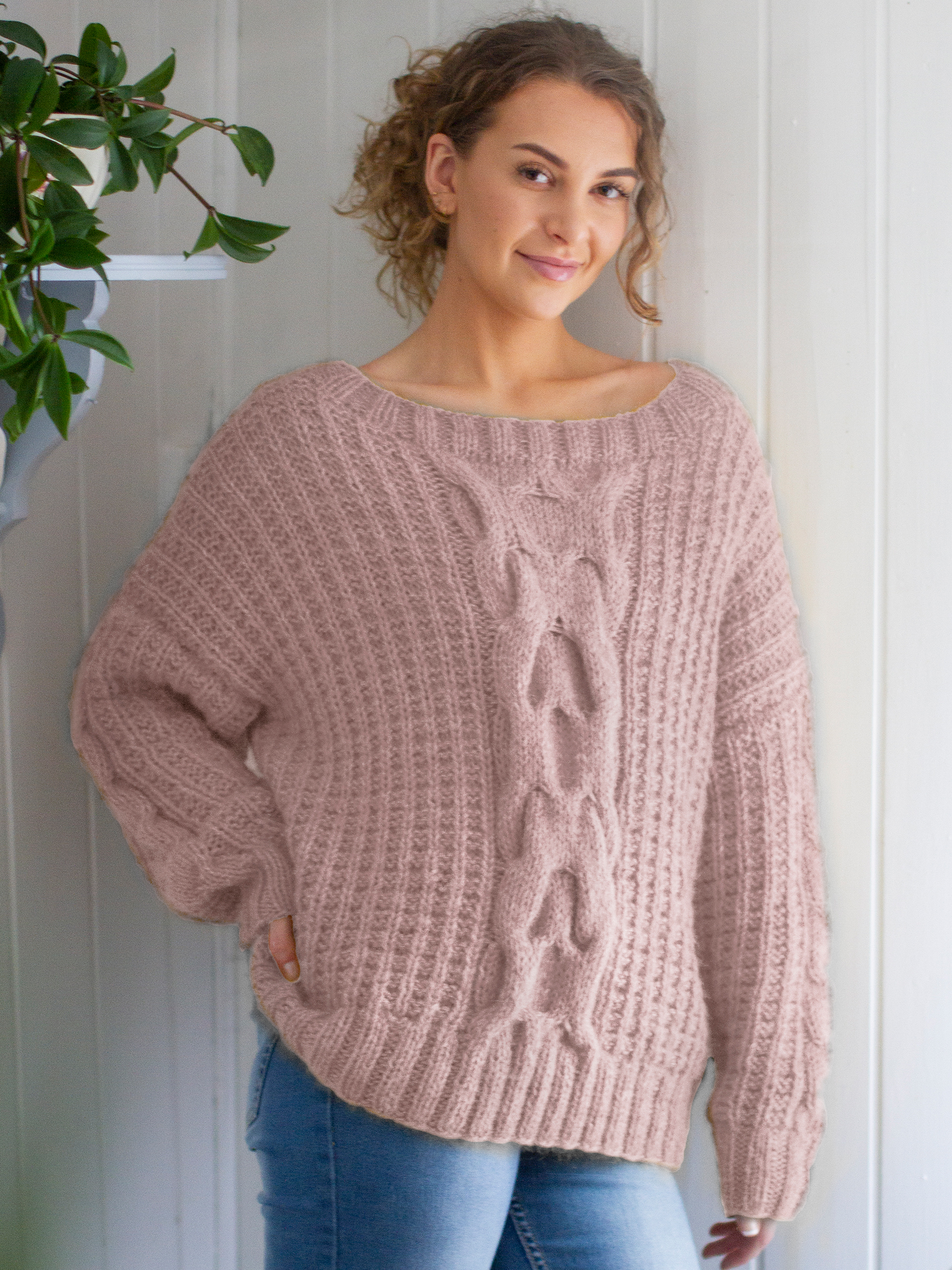 VIVENDEL bluse pudderrosa