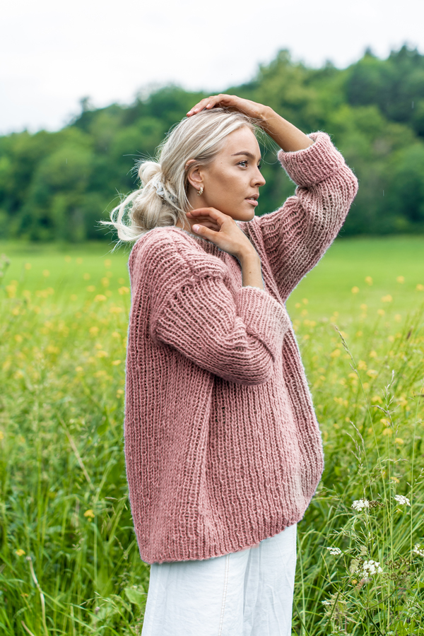 VL sweater støvetrosa