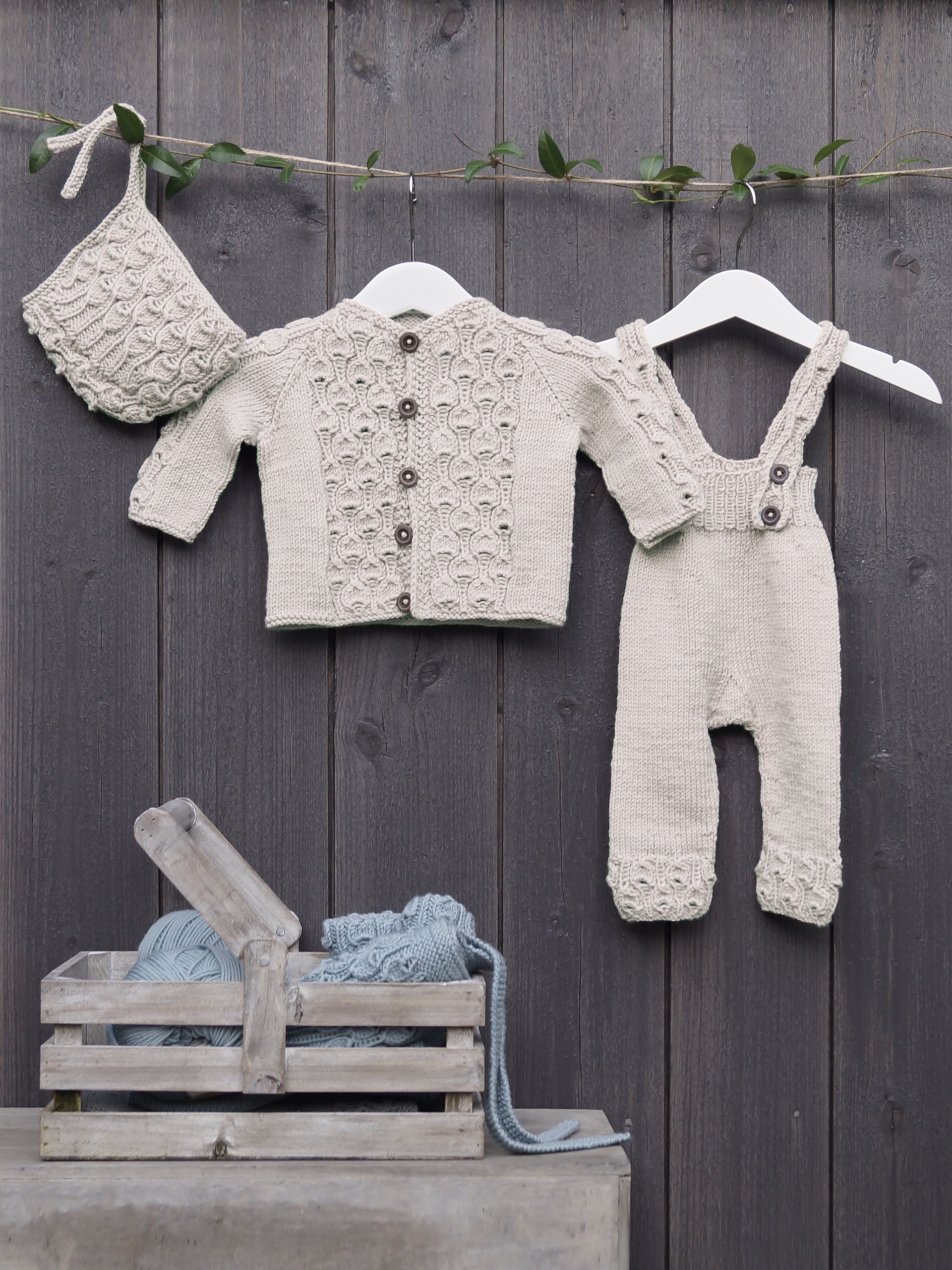 Vugge buksesæt kitt