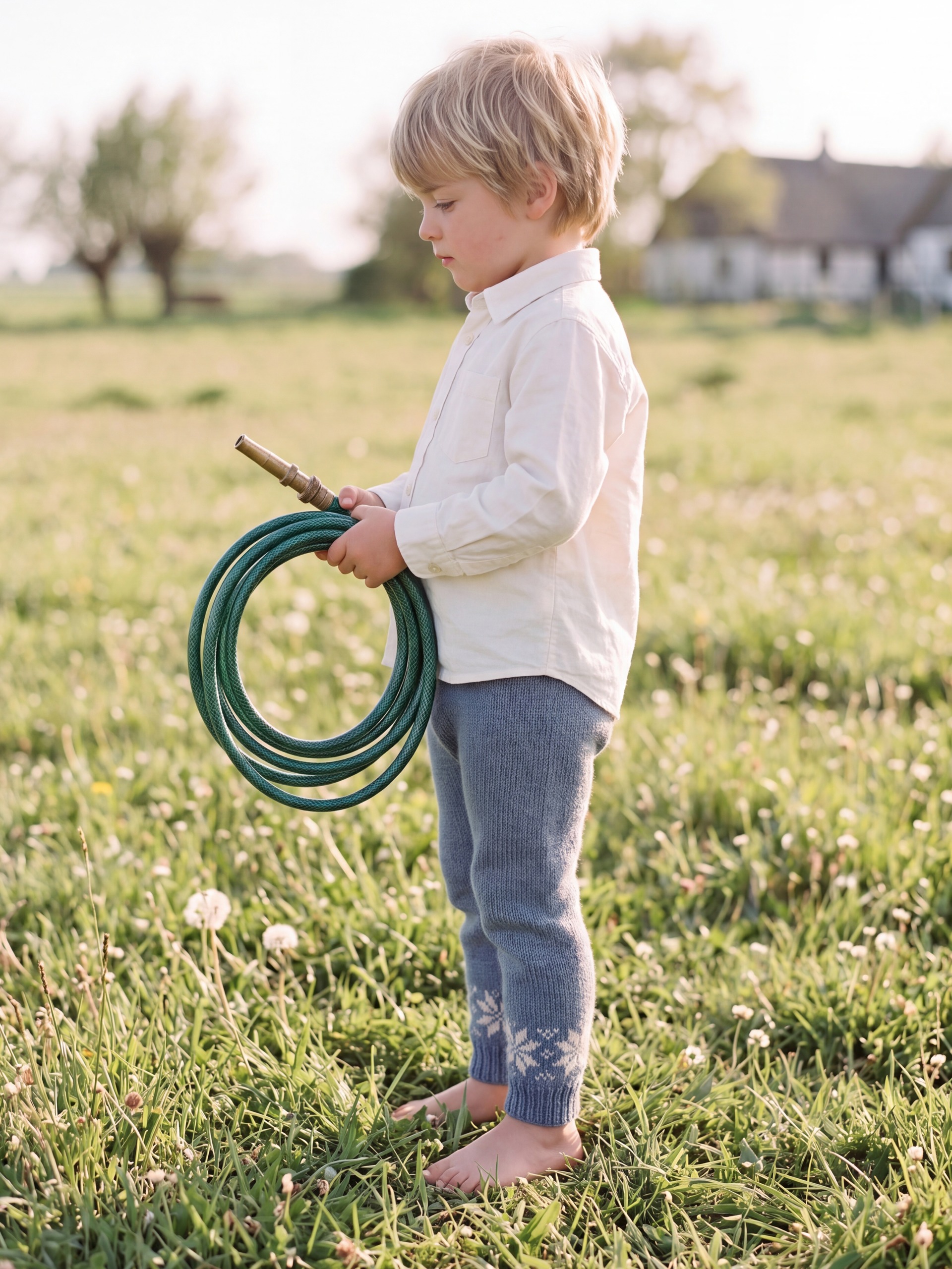 621MS-04 Chunky selbu bukser