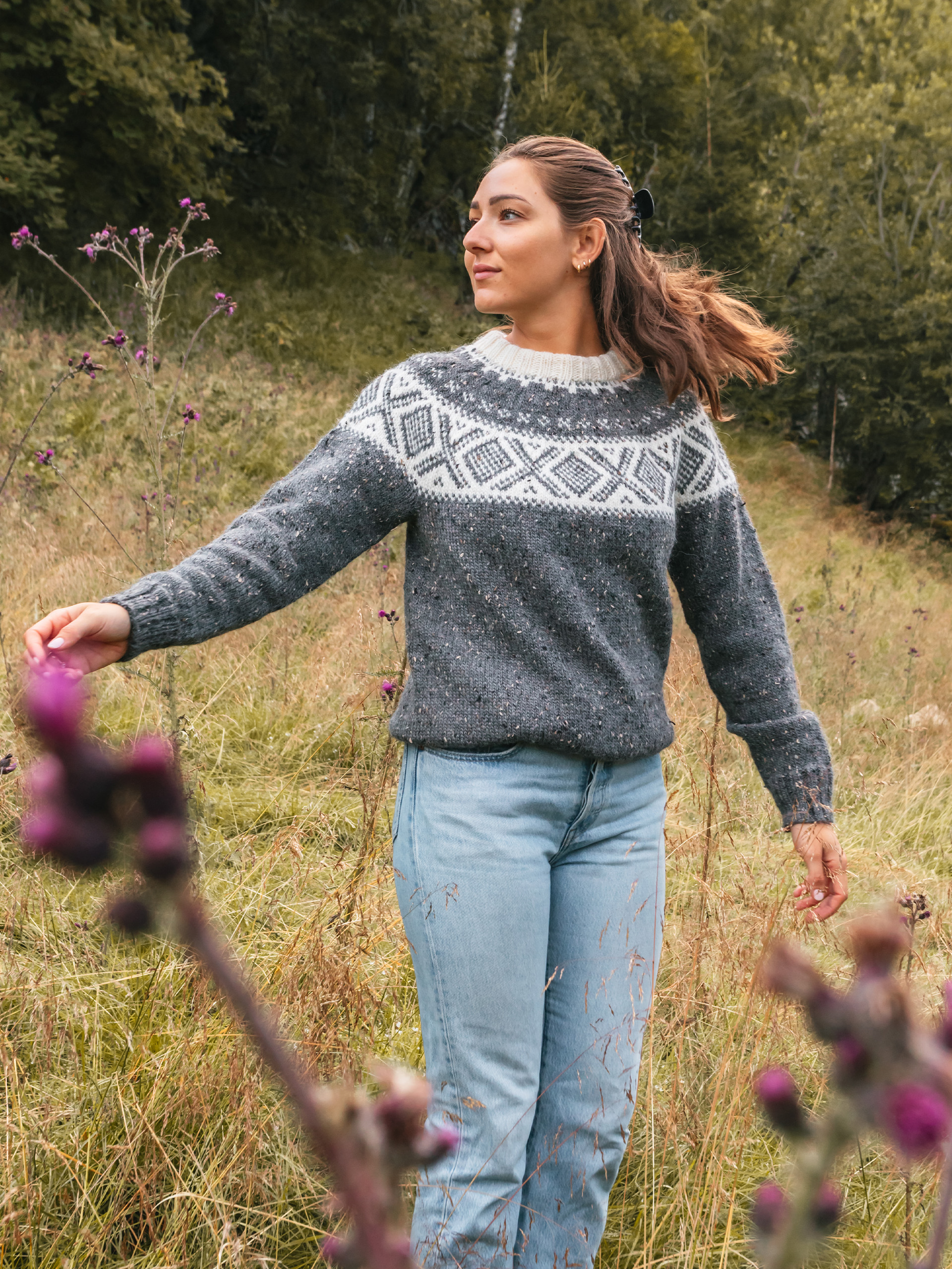 111-16 Cortina unisex genser