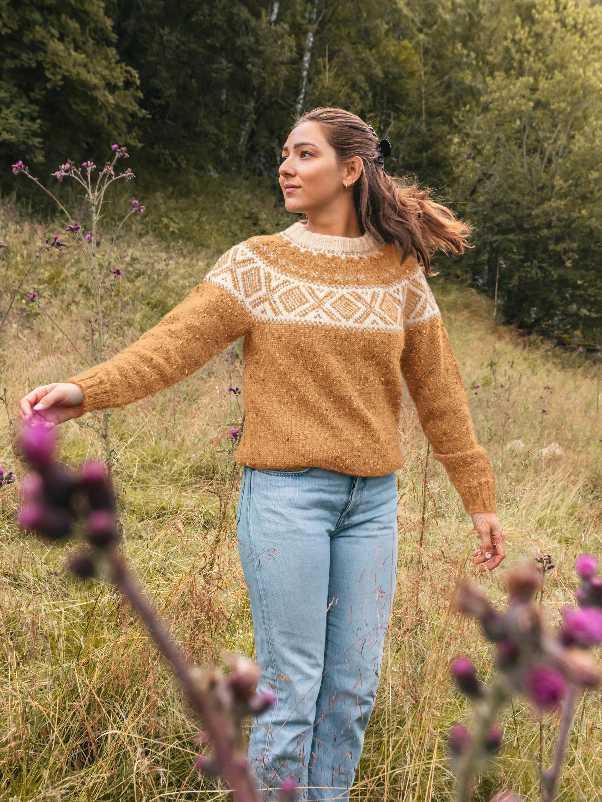 111-16k Cortina unisex genser