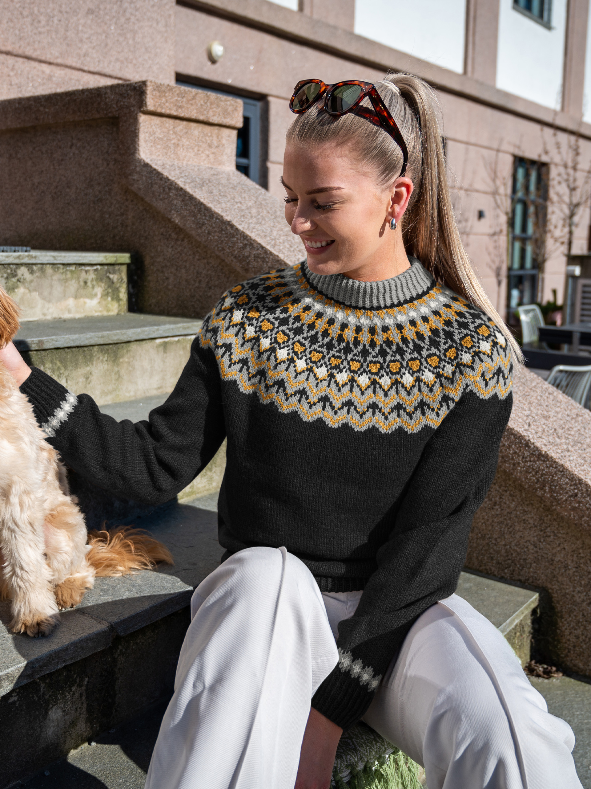 133-01c Pansy genser