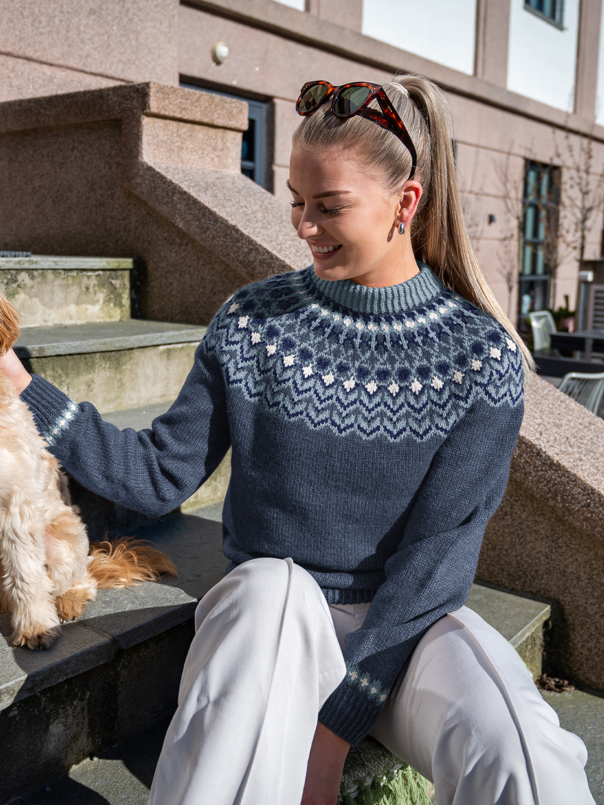 133-01d Pansy genser