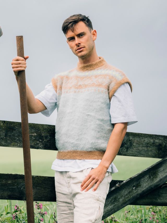 137-13 Cortina herre vest