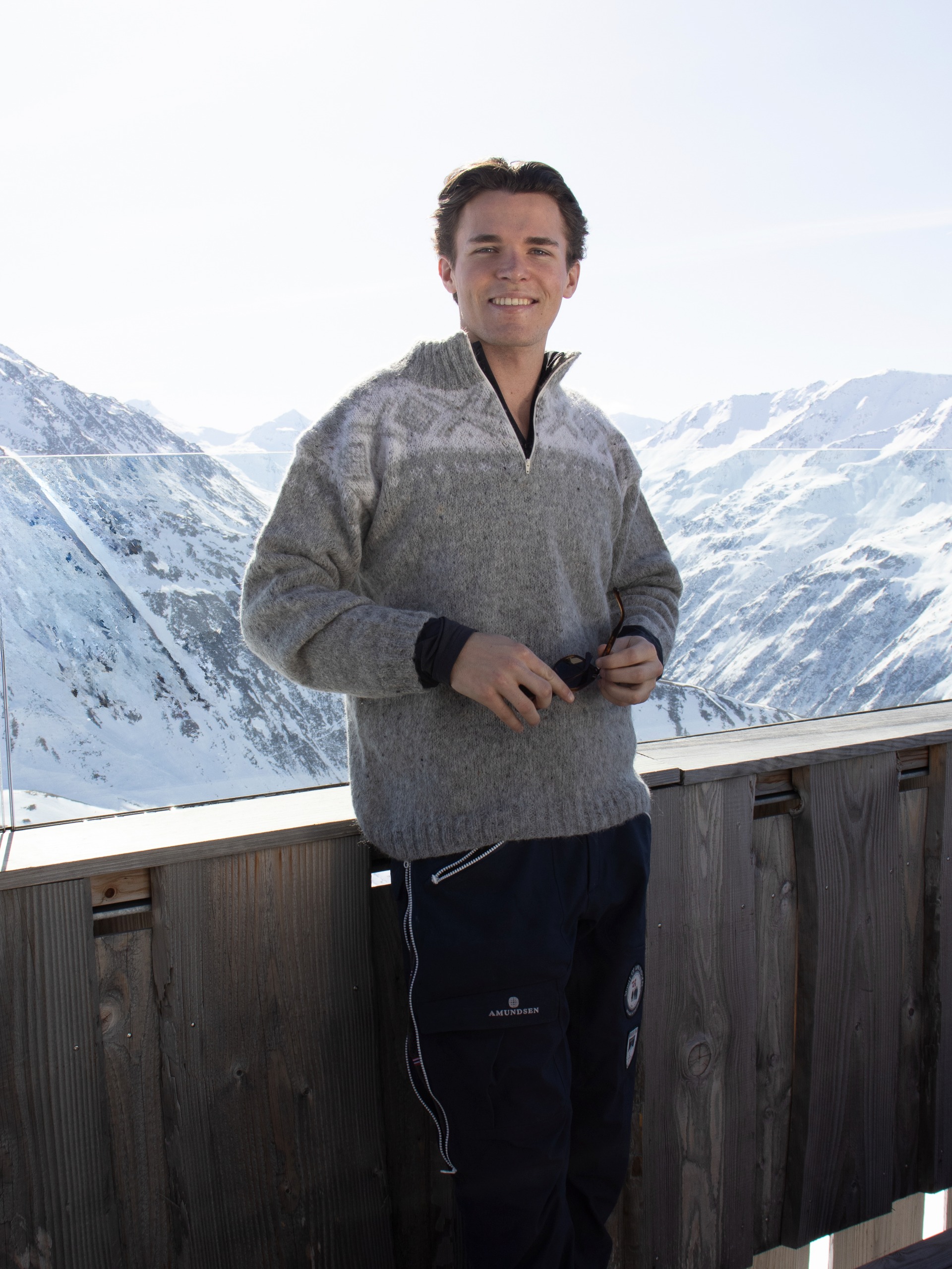 139-03 Cortina halv-zip genser