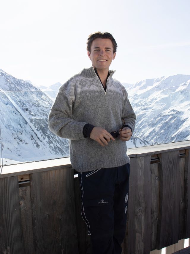 139-03 Cortina halv-zip genser