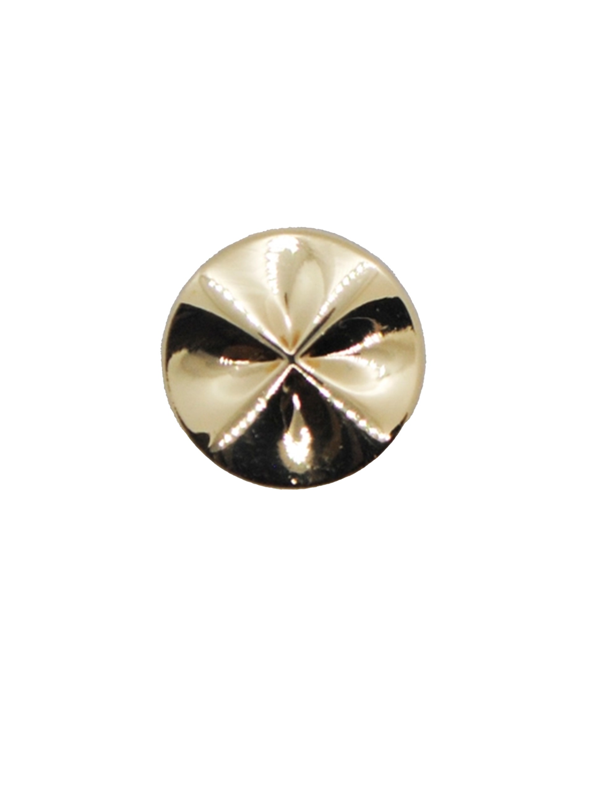 Knap - 15 mm - Guld