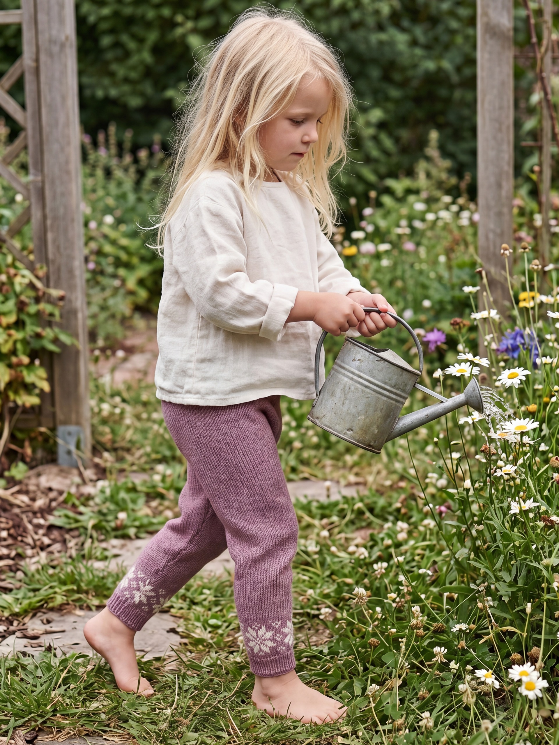 621MS-04 Chunky selbu bukser