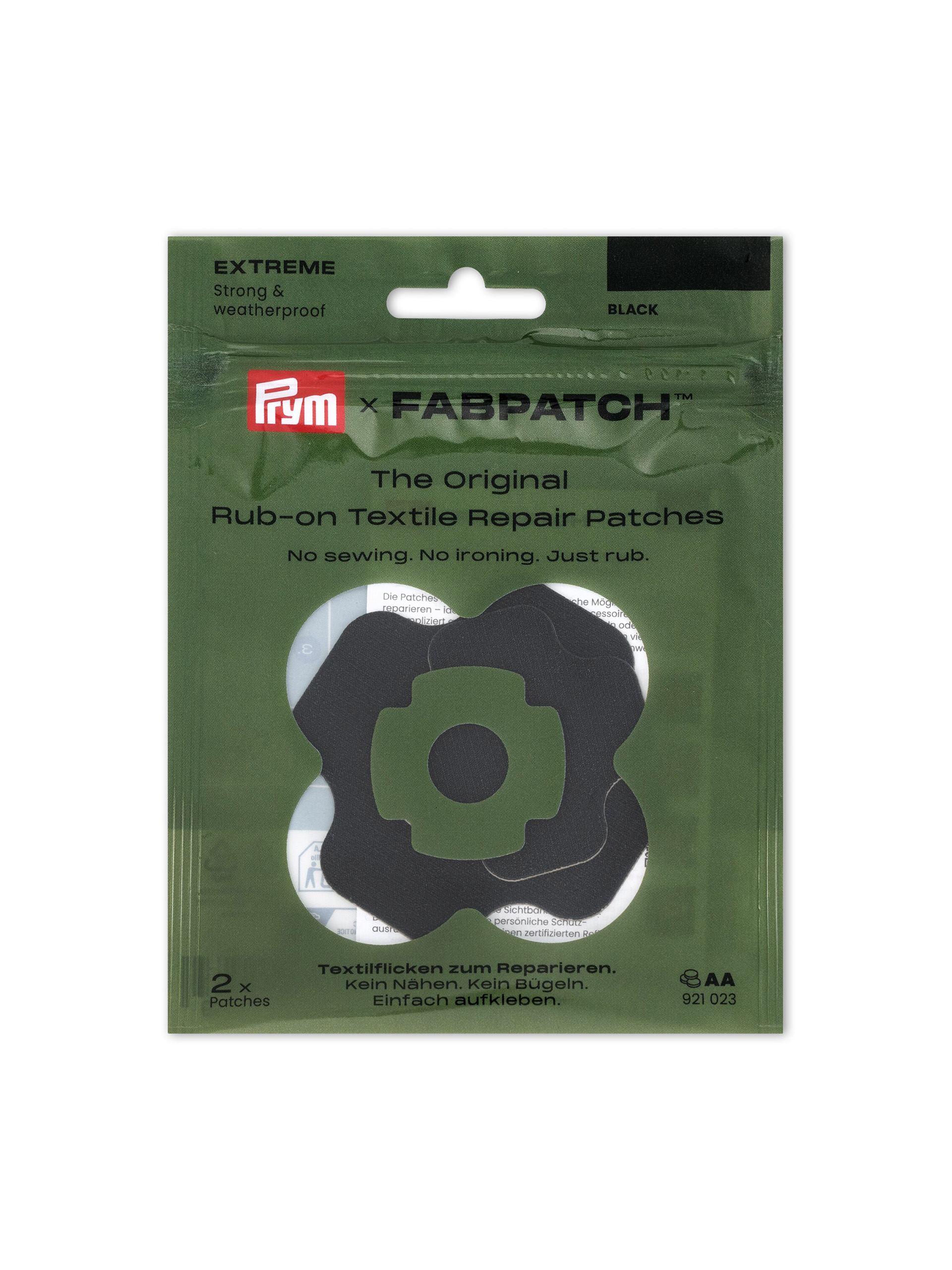 Prym - Strygelapper Extreme - Sorte