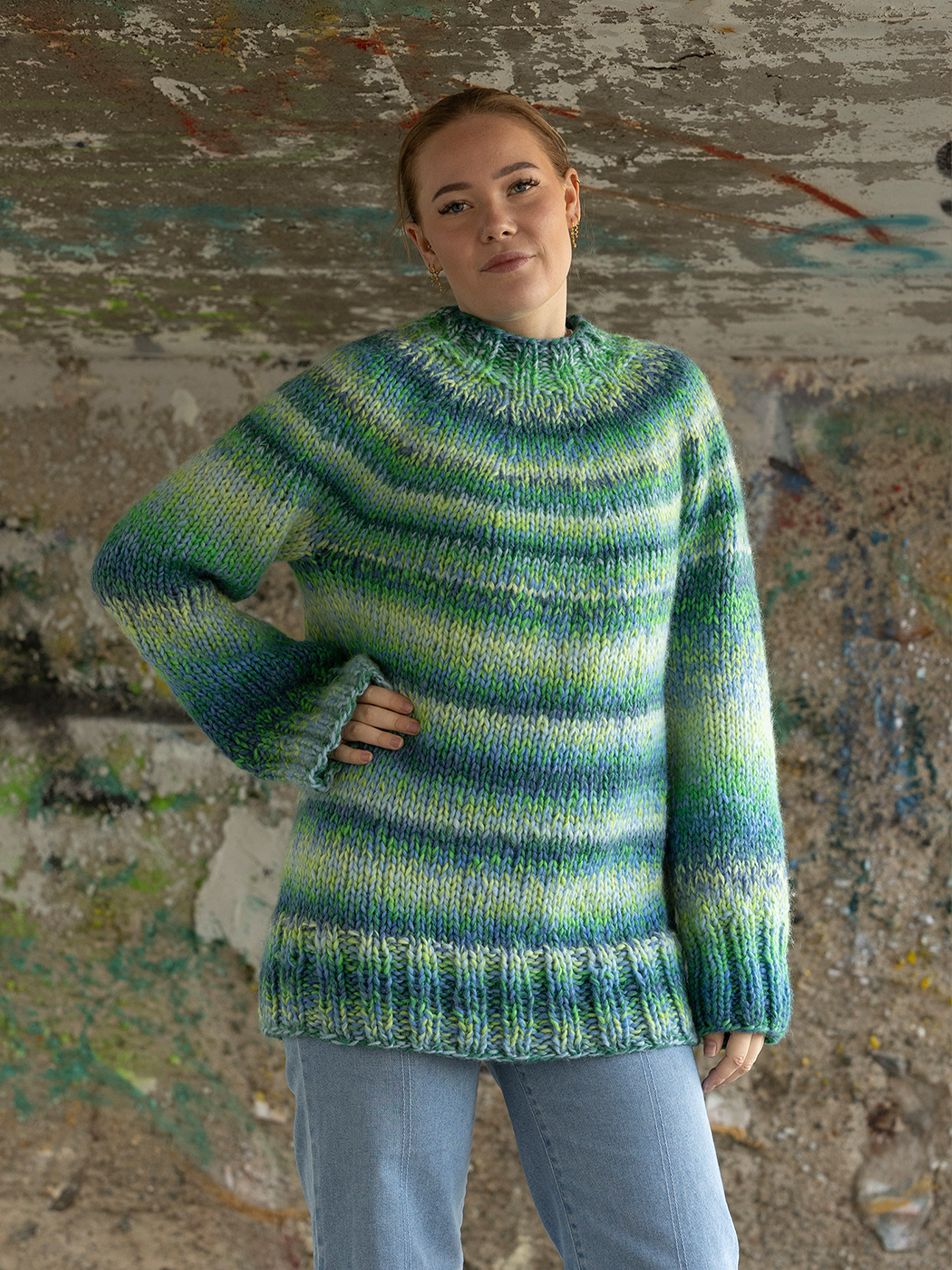 2337-17b Broke genser