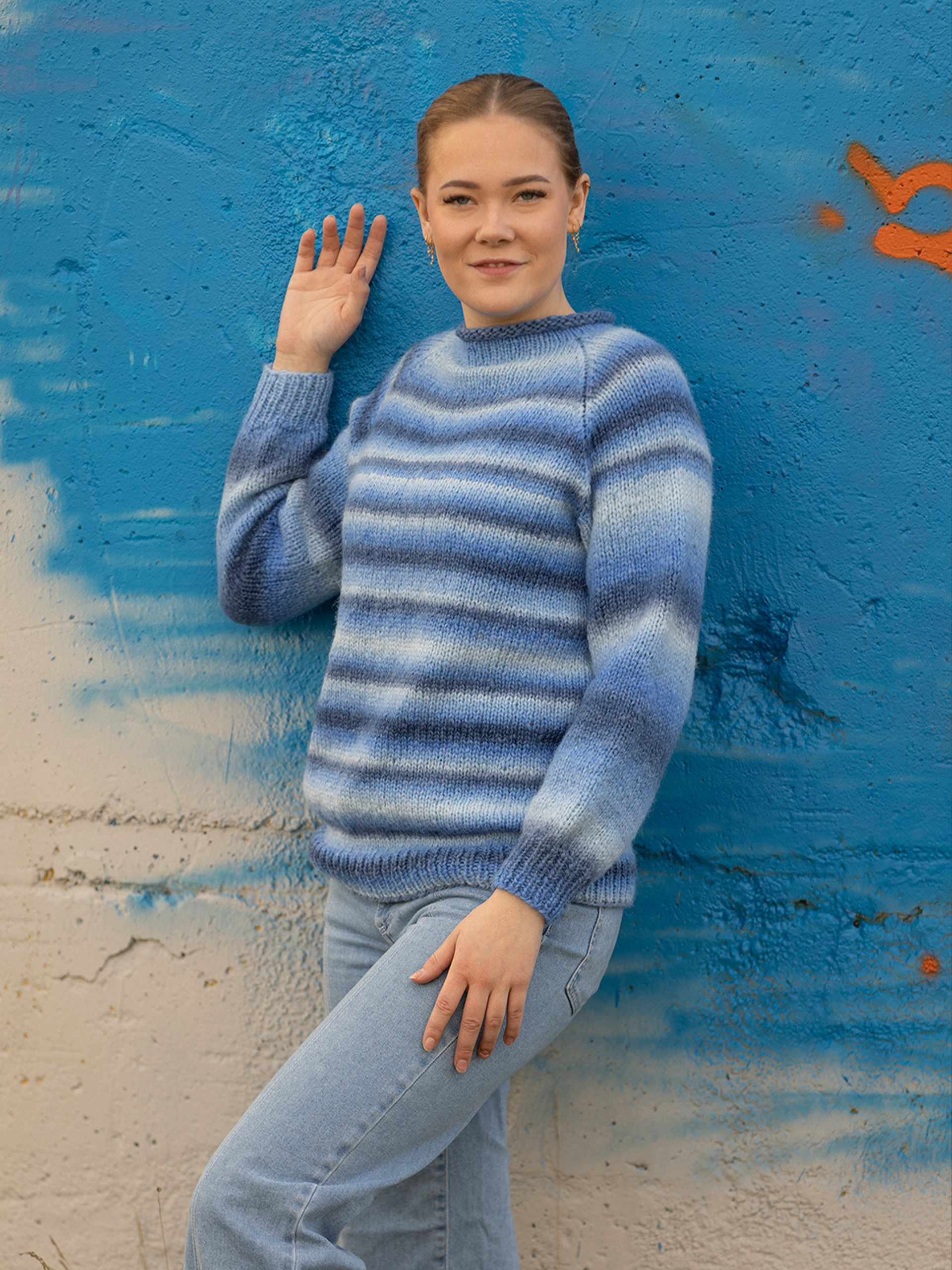 2337-5b Maroon genser