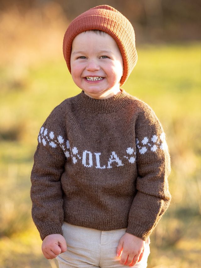 2603-6 "Mitt navn" genser