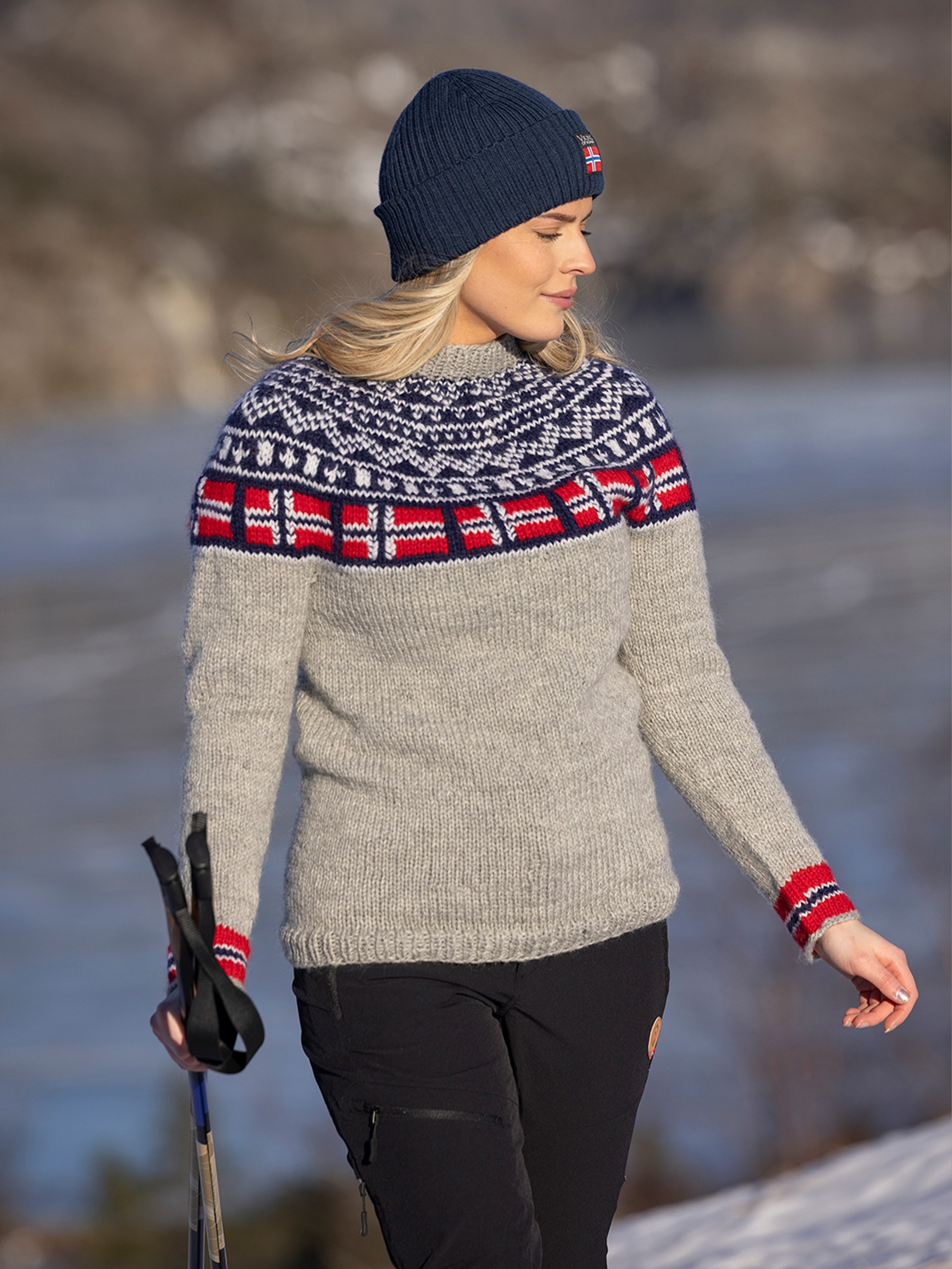 2605-3b Heia Norge genser