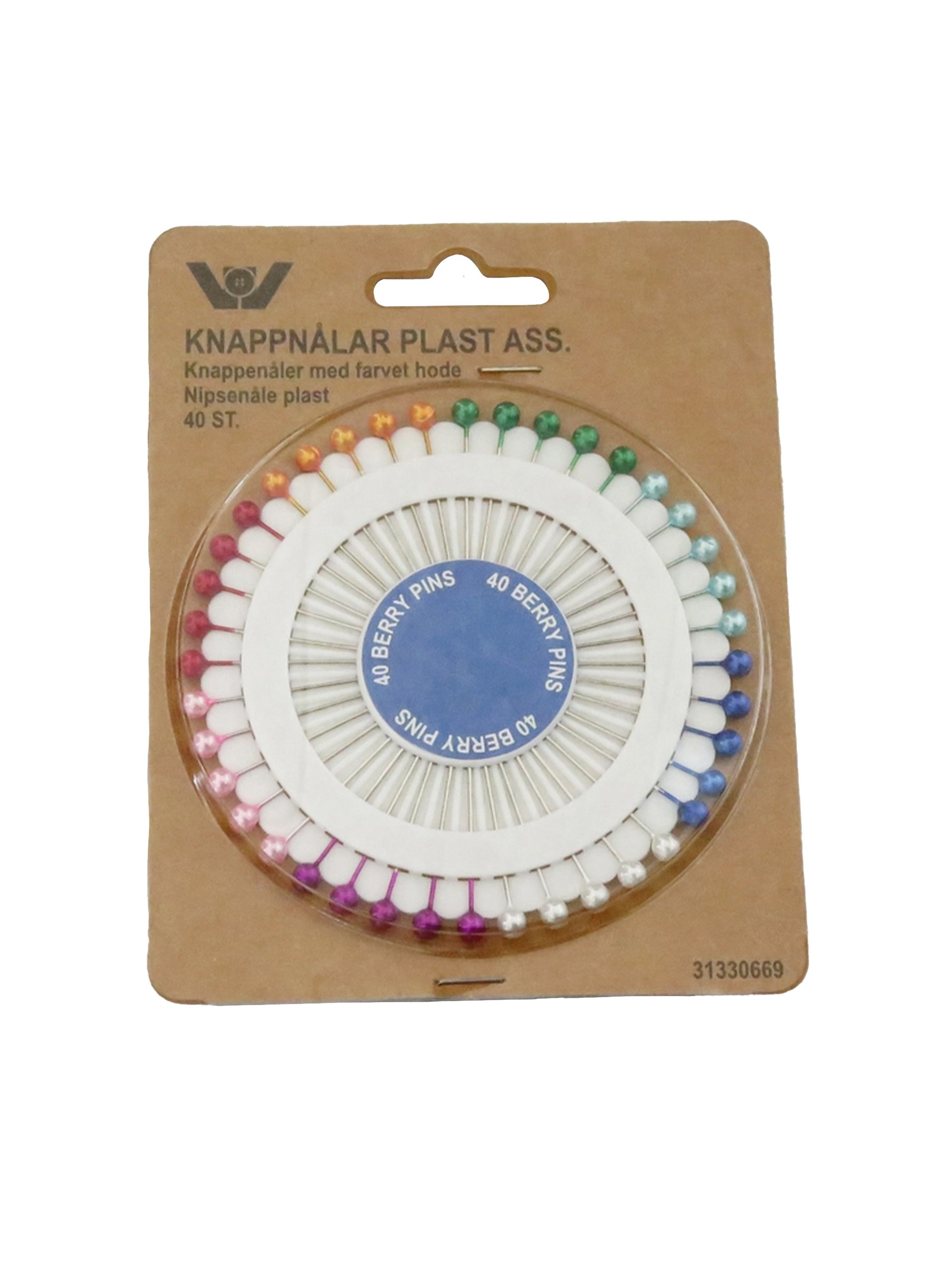 Knappenåle – farver