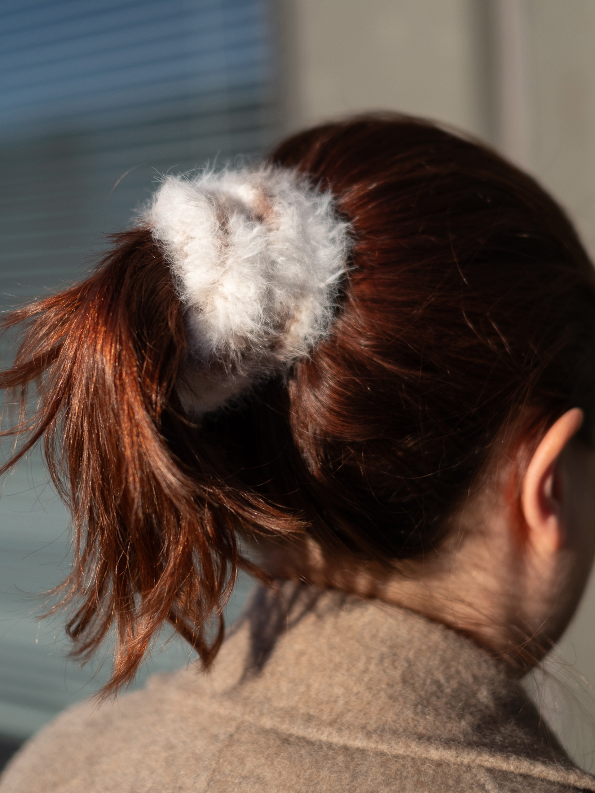 326-01A Scrunchie hårstrikk