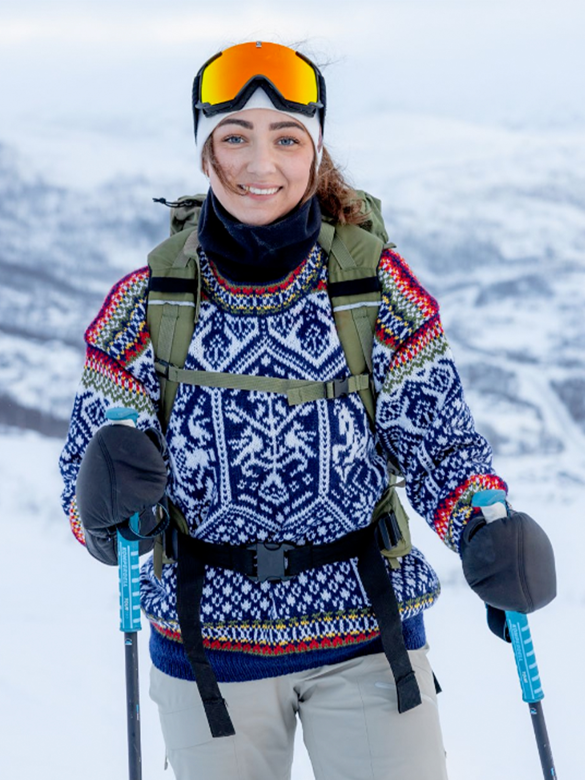 381-10a Lillehammer´94 genser (Natural Lanolin Wool)