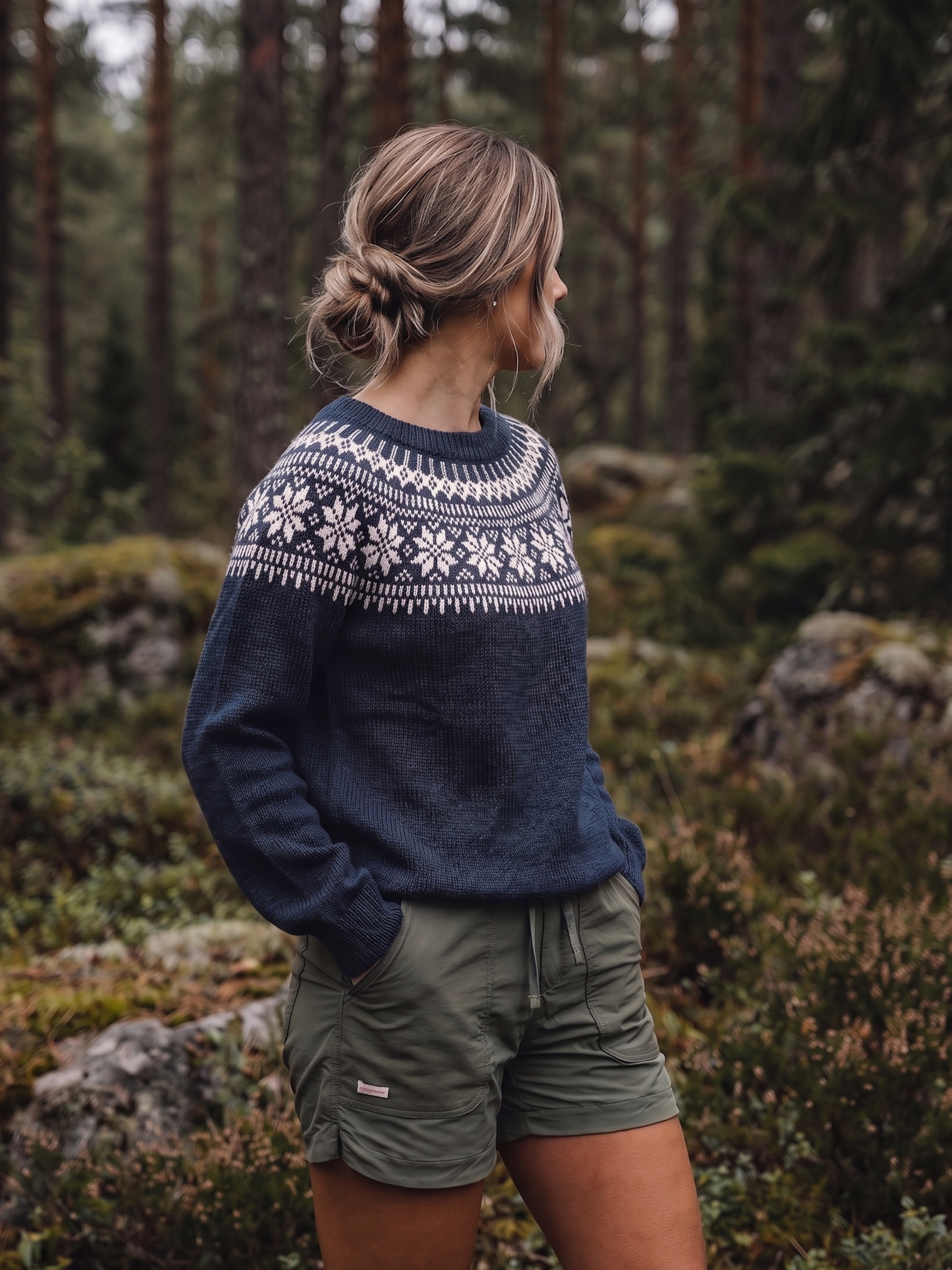 621MS-30 Chunky Selbu sweater