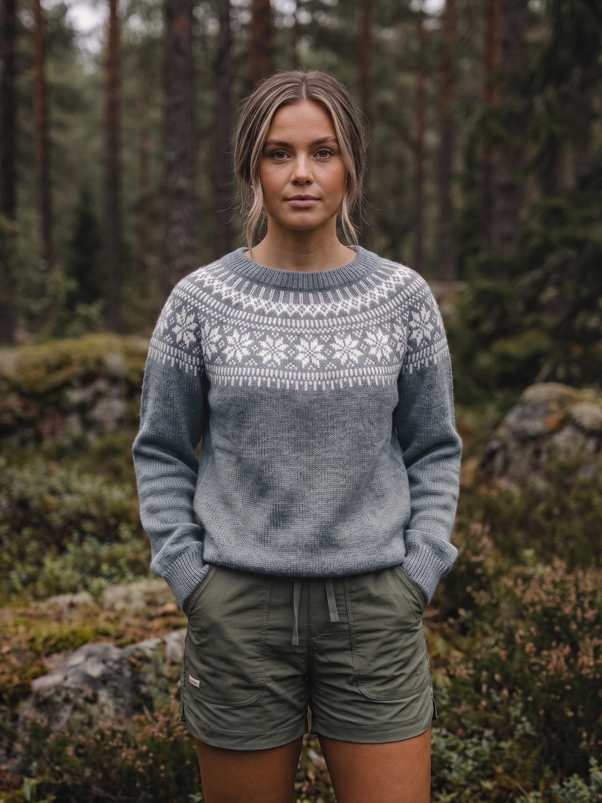 621MS-30 Chunky Selbu sweater