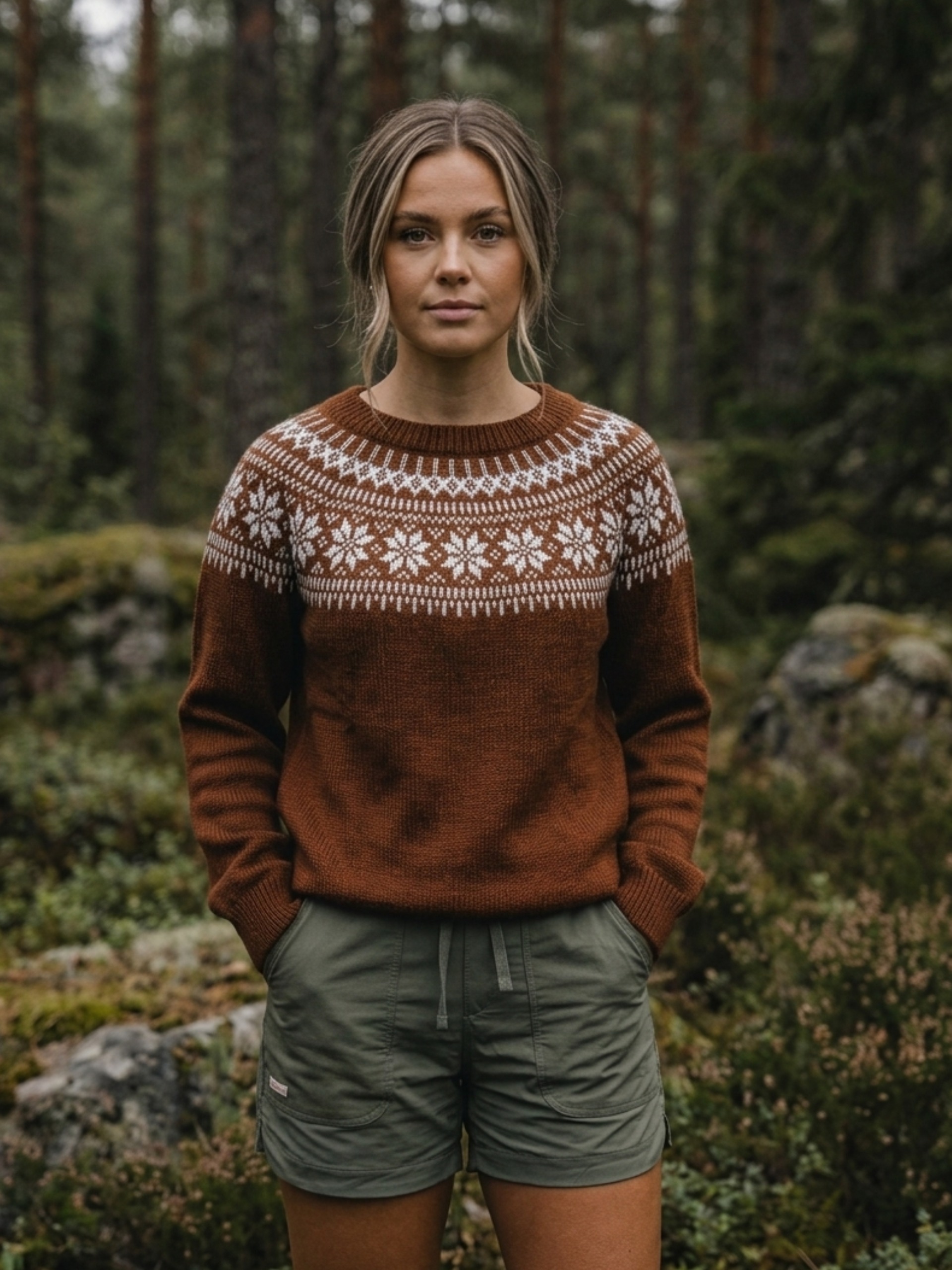 621MS-30 Chunky Selbu sweater (Merinor)