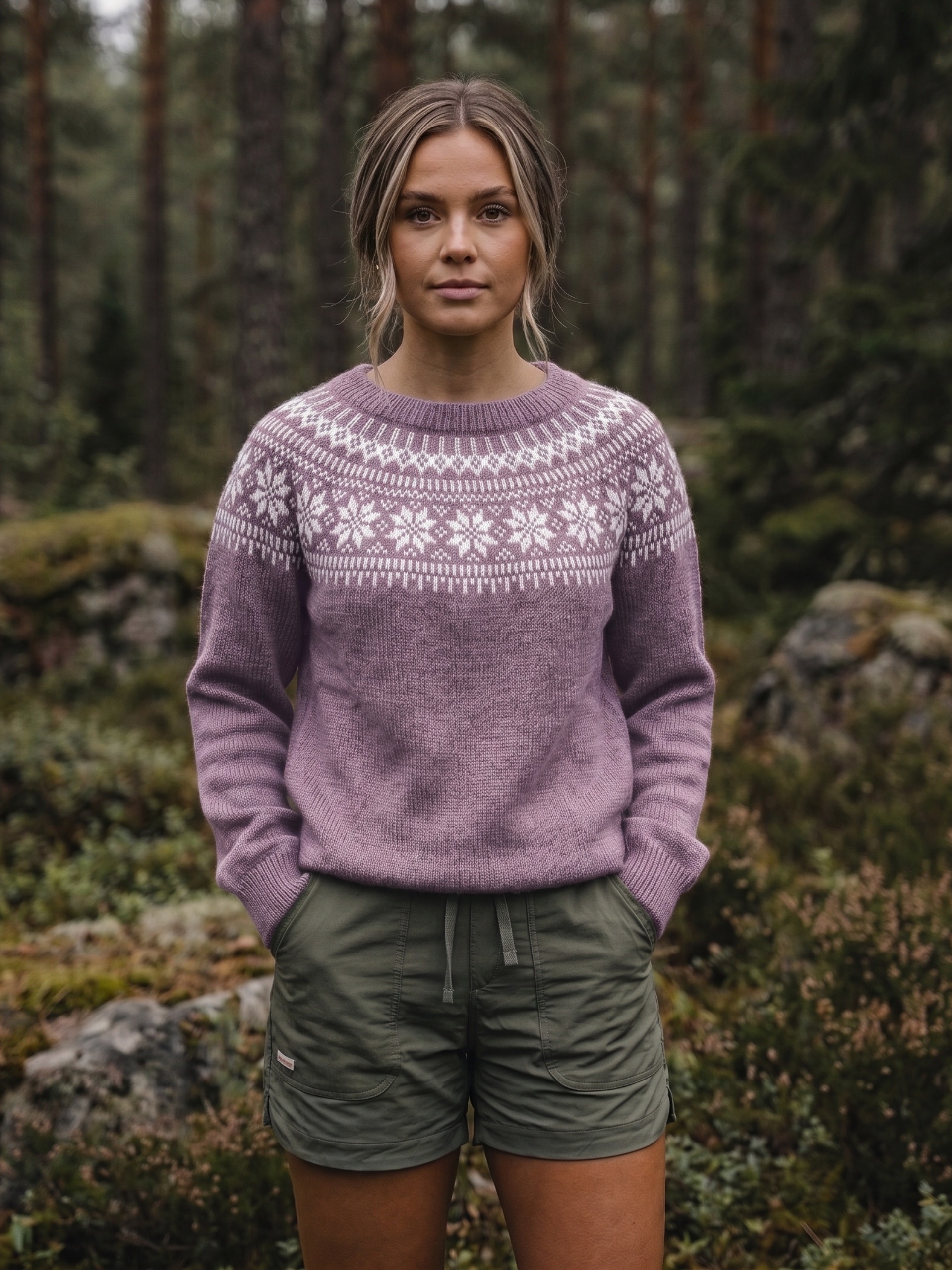 621MS-30 Chunky Selbu sweater